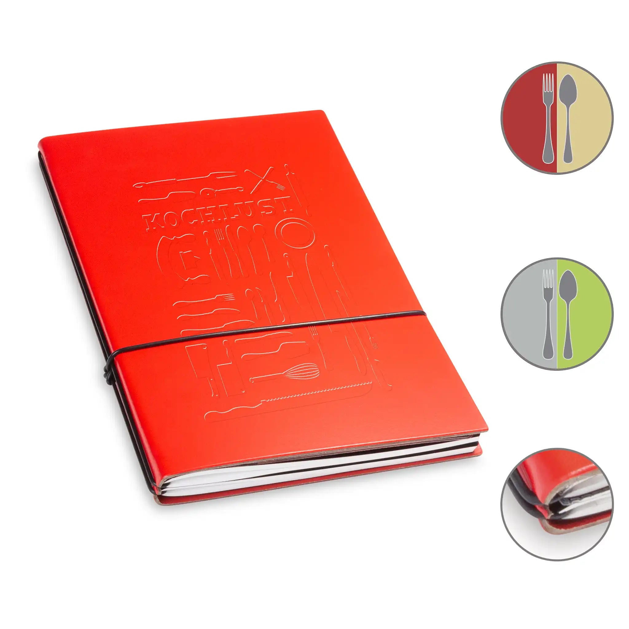 A5 KOCHLUST Komplettpaket 1-4er