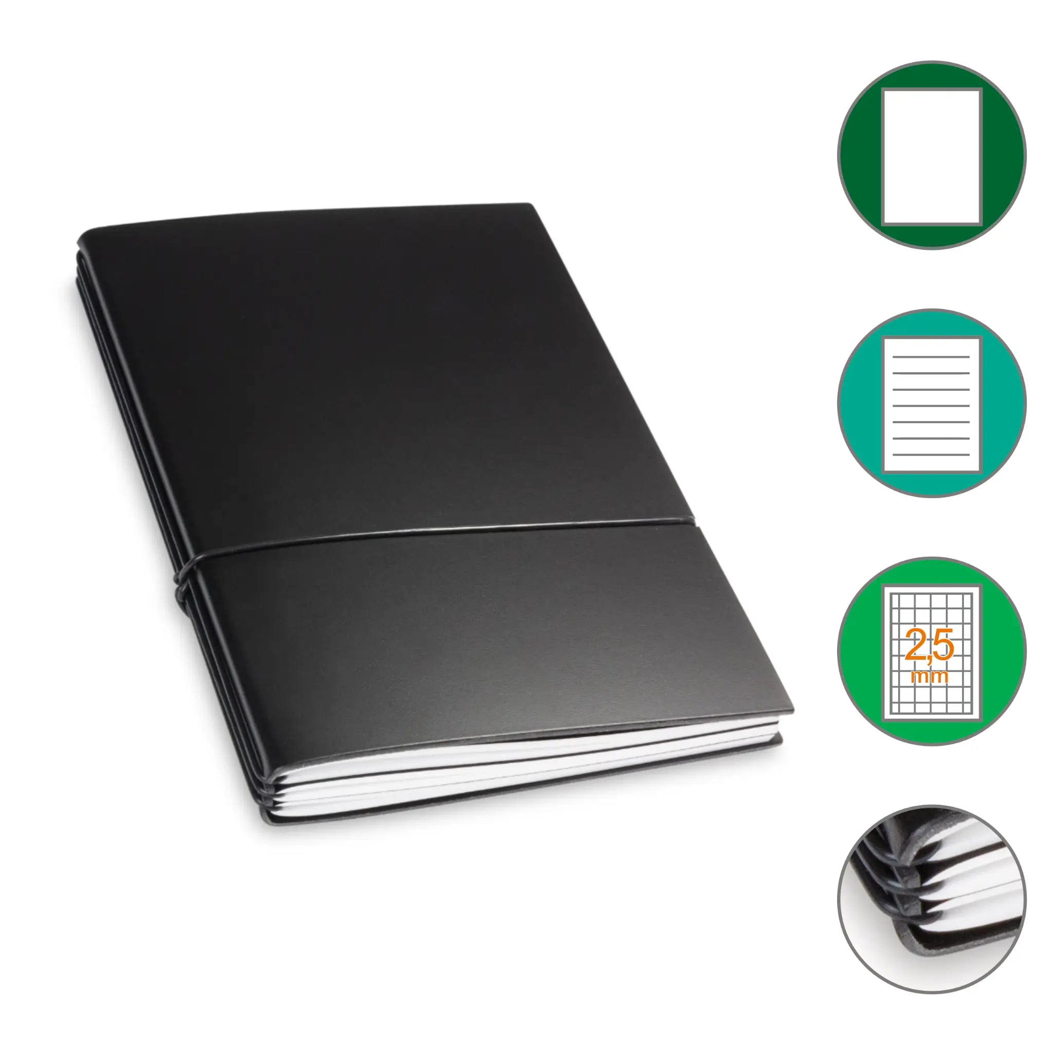 A5 Notizbücher 1-4er