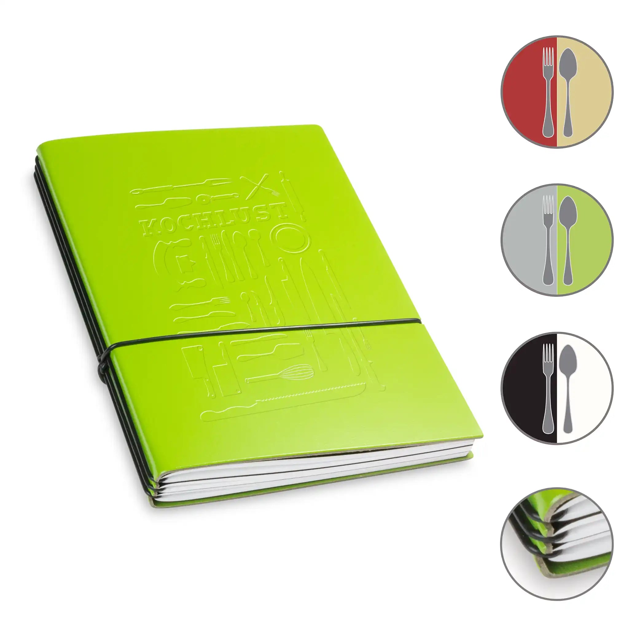 A5 KOCHLUST Komplettpaket 1-4er