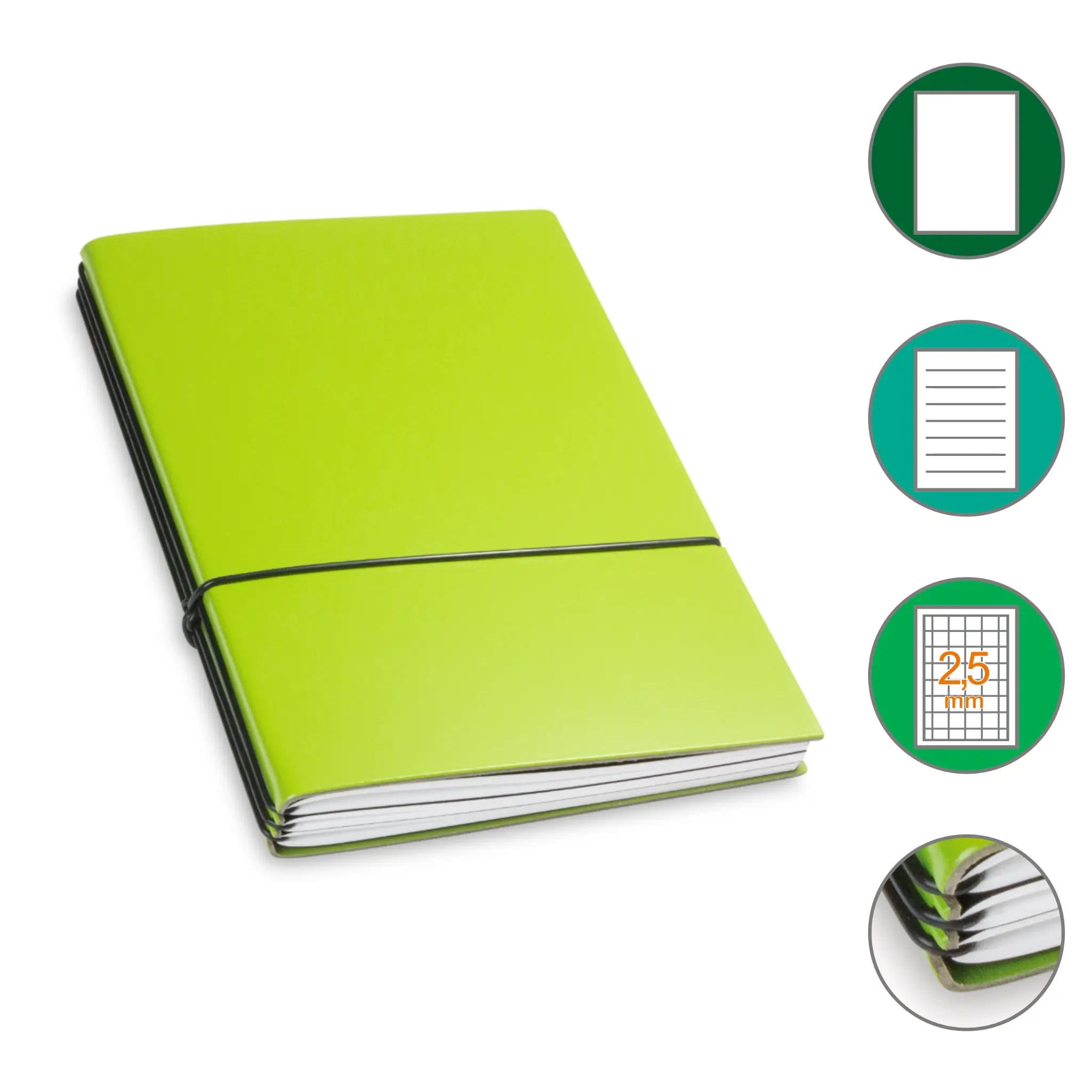 A5 Notizbücher 1-4er