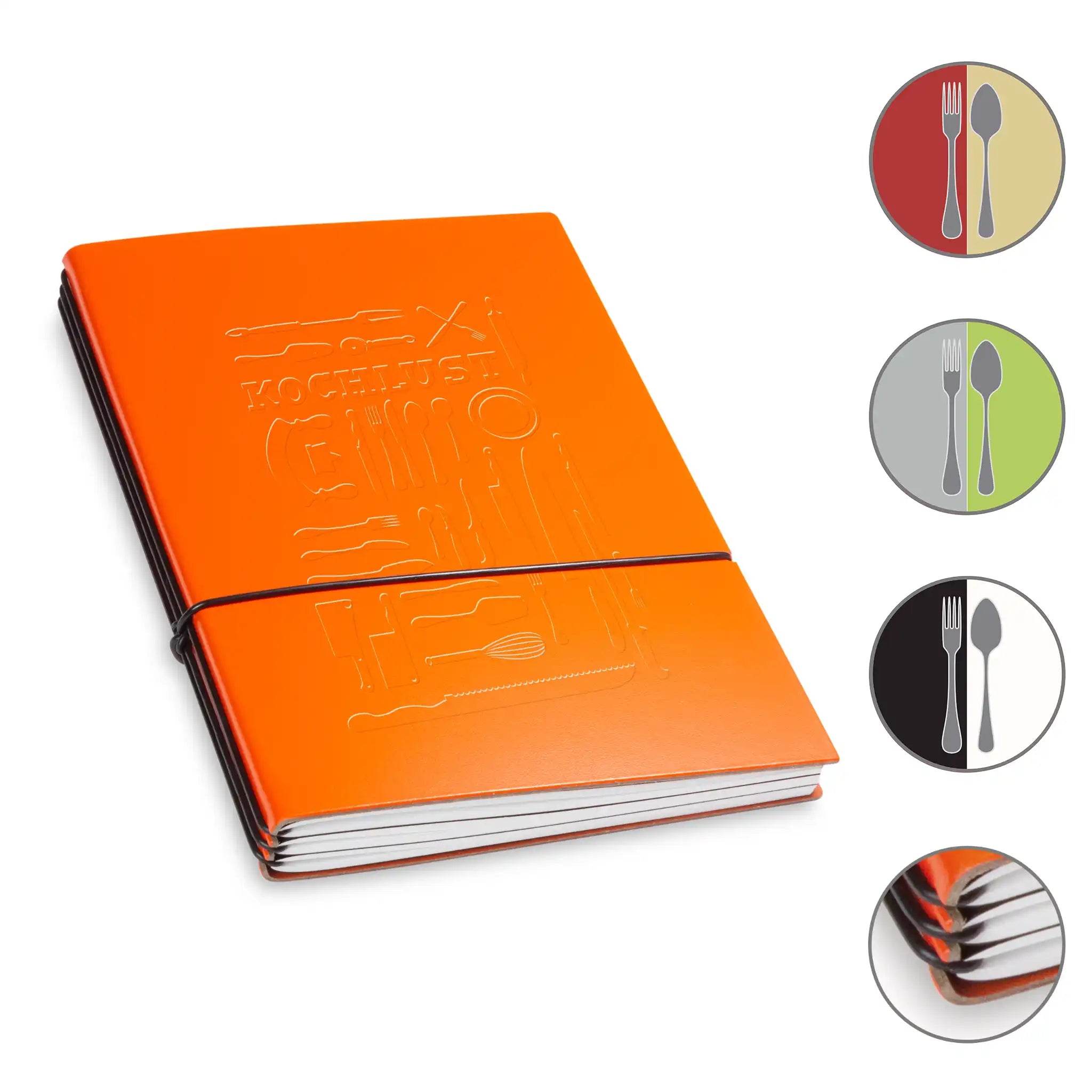 A5 KOCHLUST Komplettpaket 1-4er