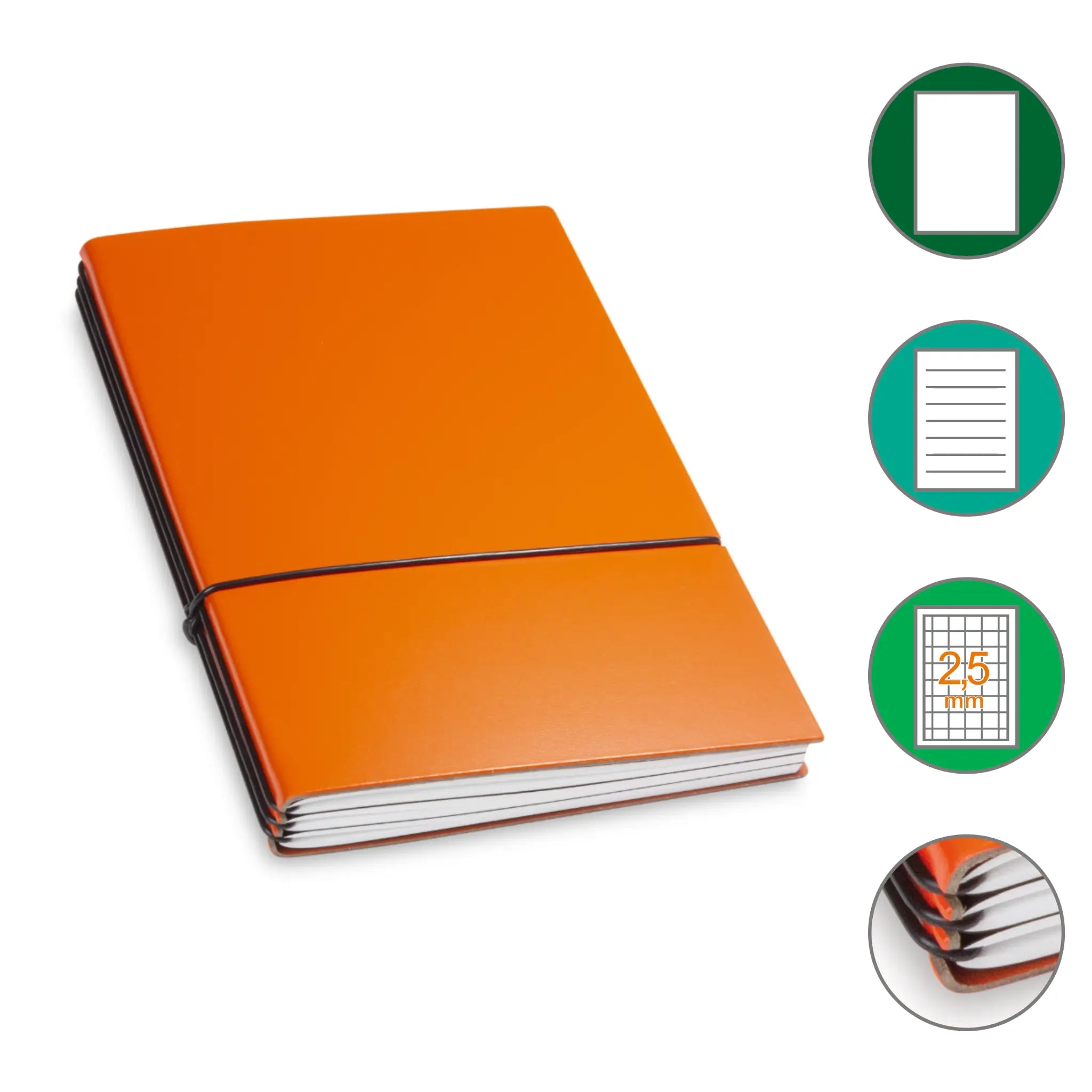 A5 Notizbücher 1-4er