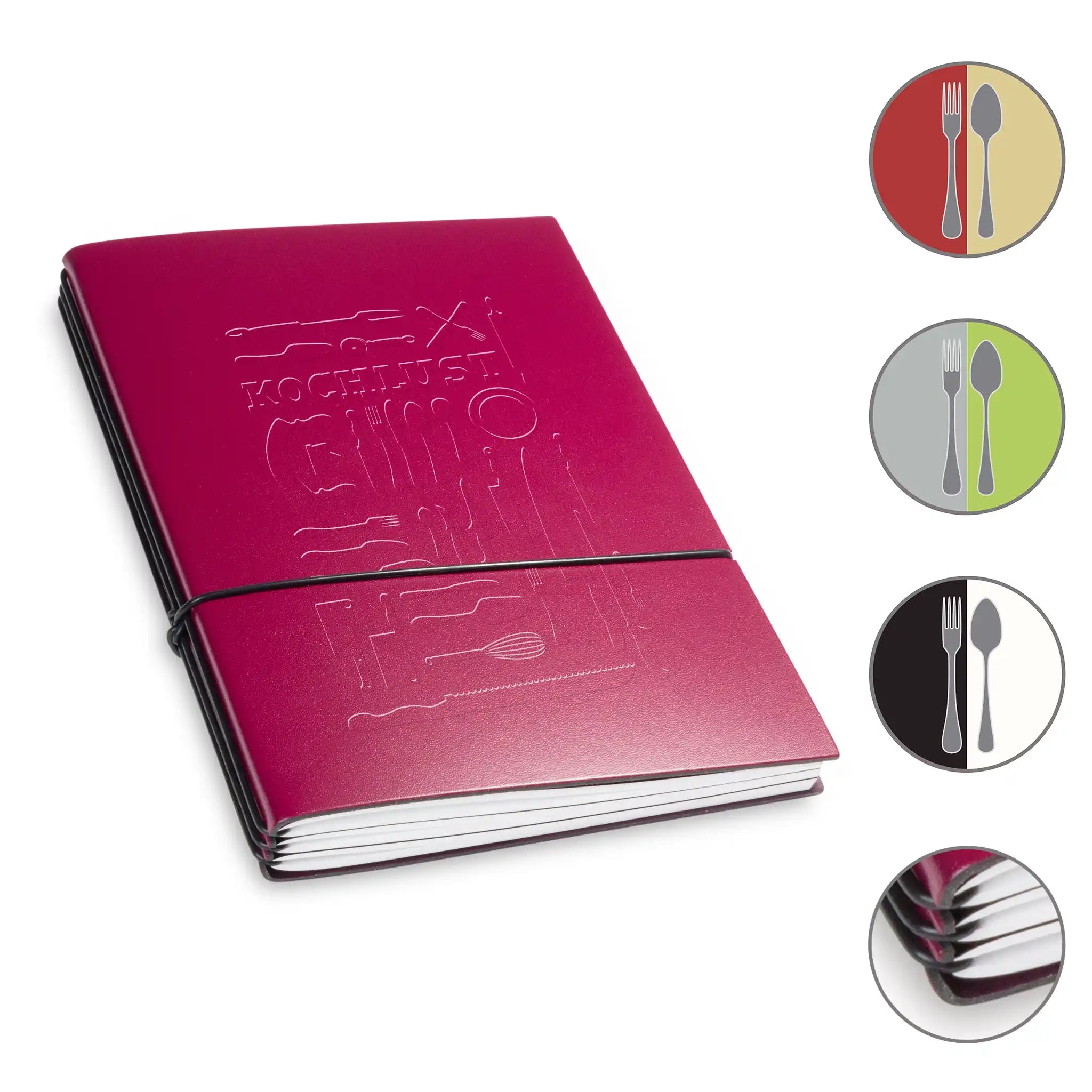 A5 KOCHLUST Komplettpaket 1-4er