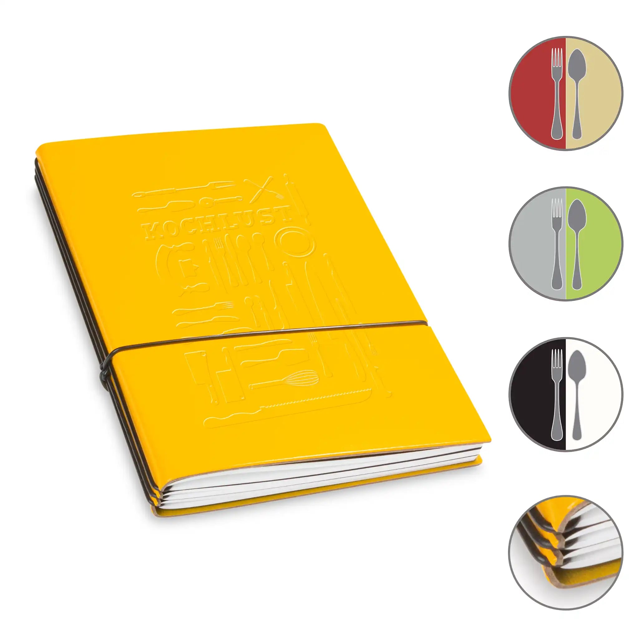 A5 KOCHLUST Komplettpaket 1-4er