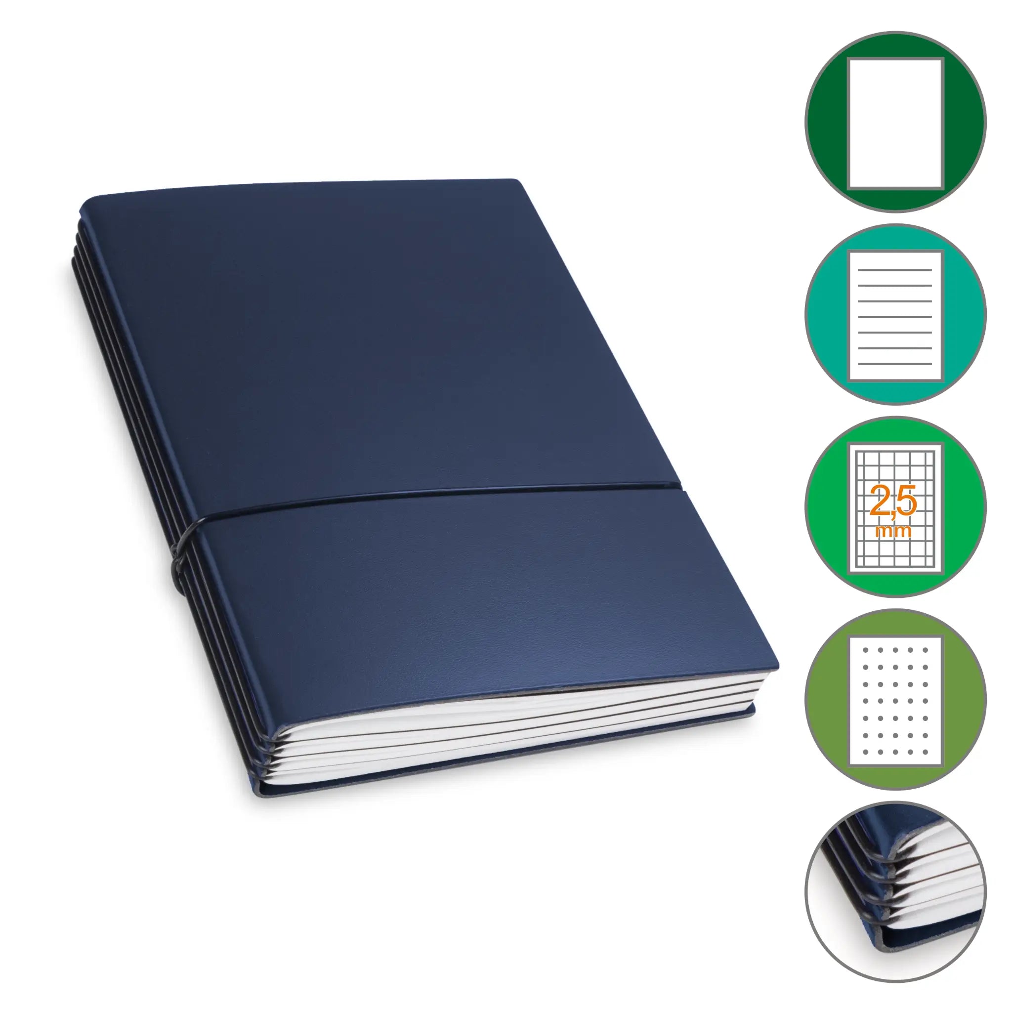 A5 Notizbücher 1-4er