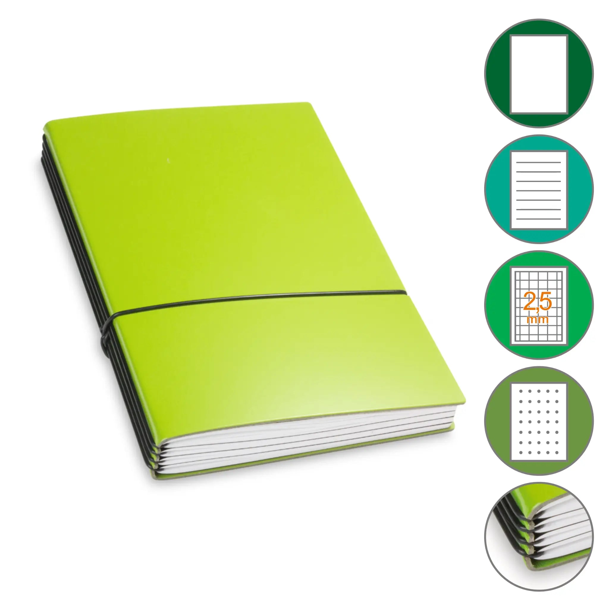 A5 Notizbücher 1-4er