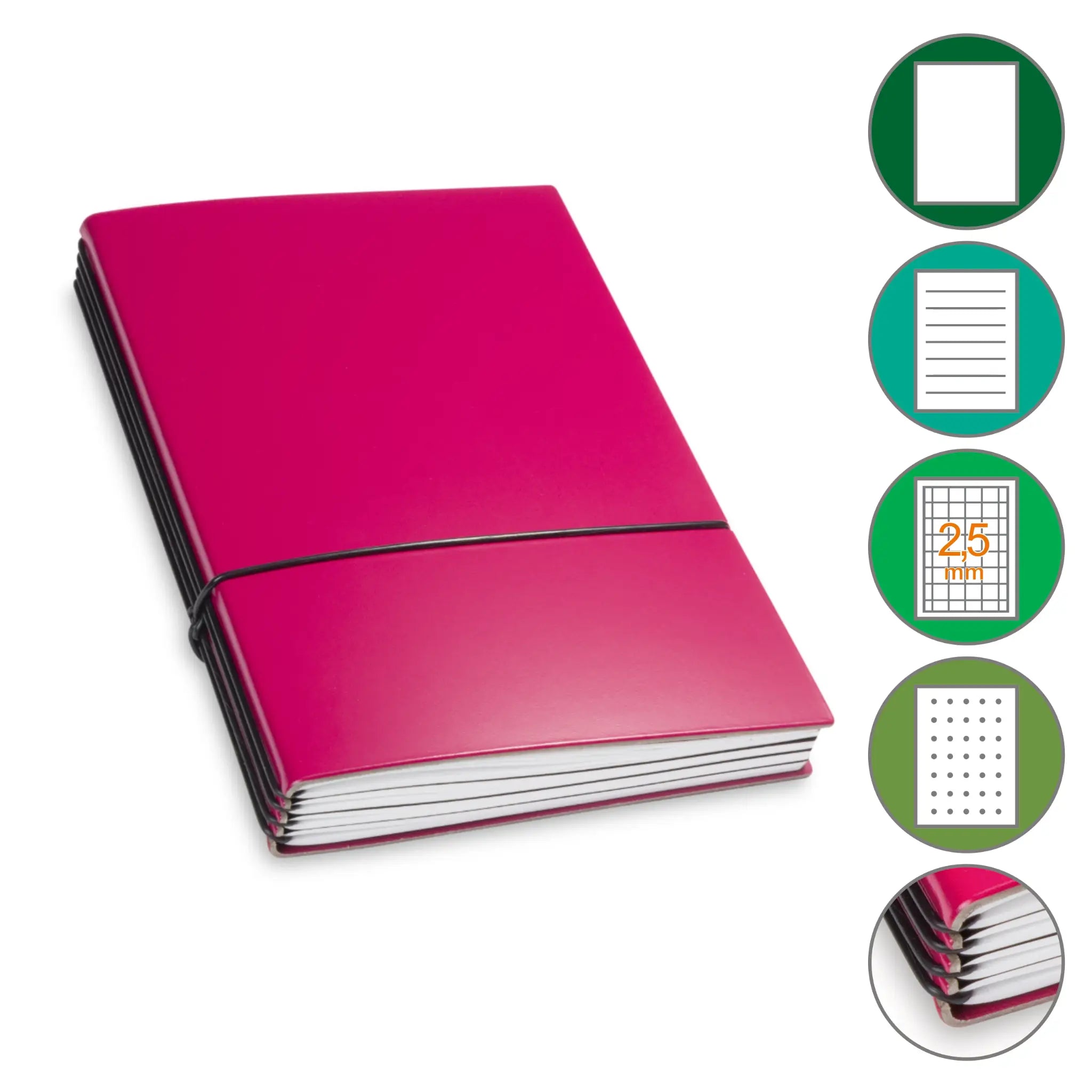 A5 Notizbücher 1-4er