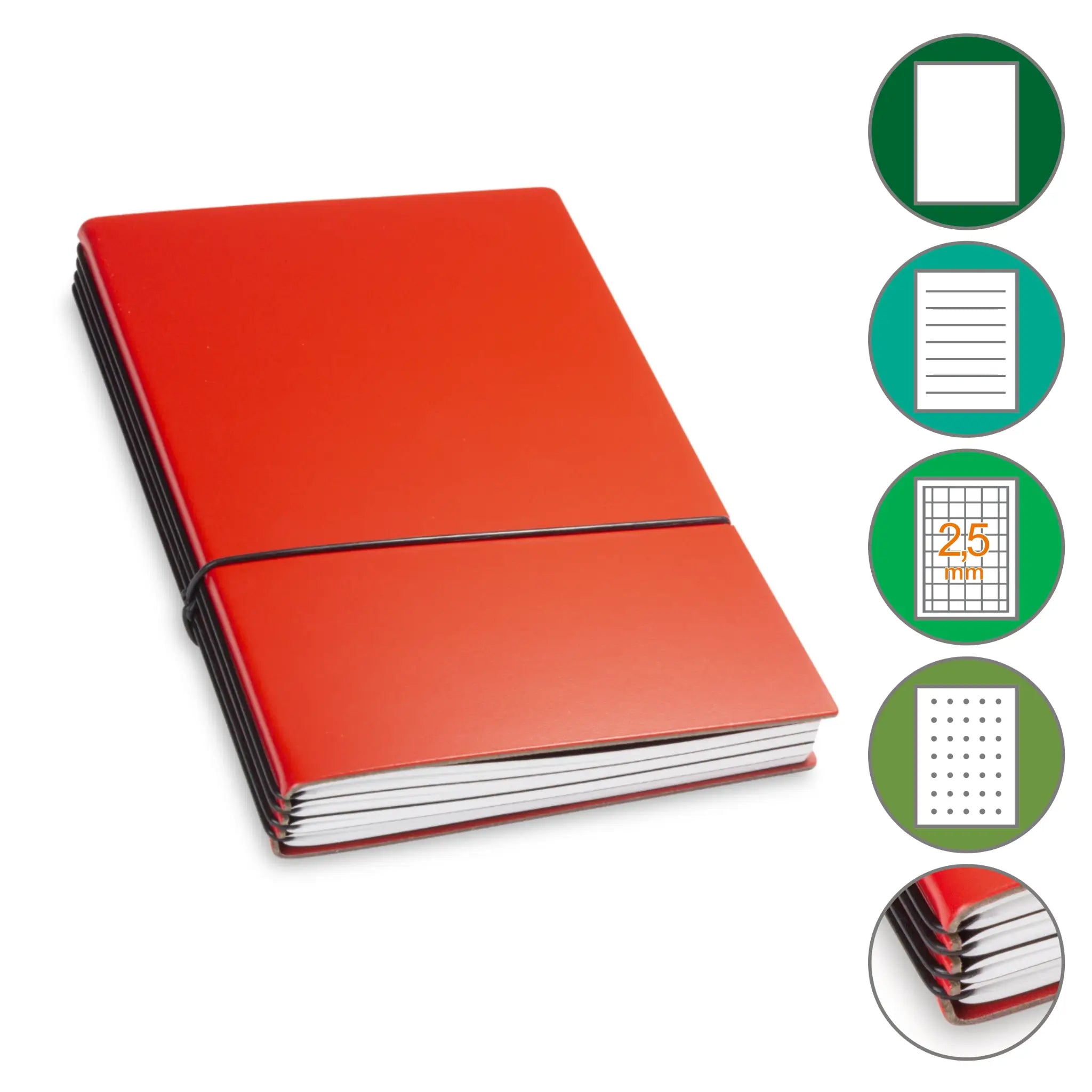 A5 Notizbücher 1-4er