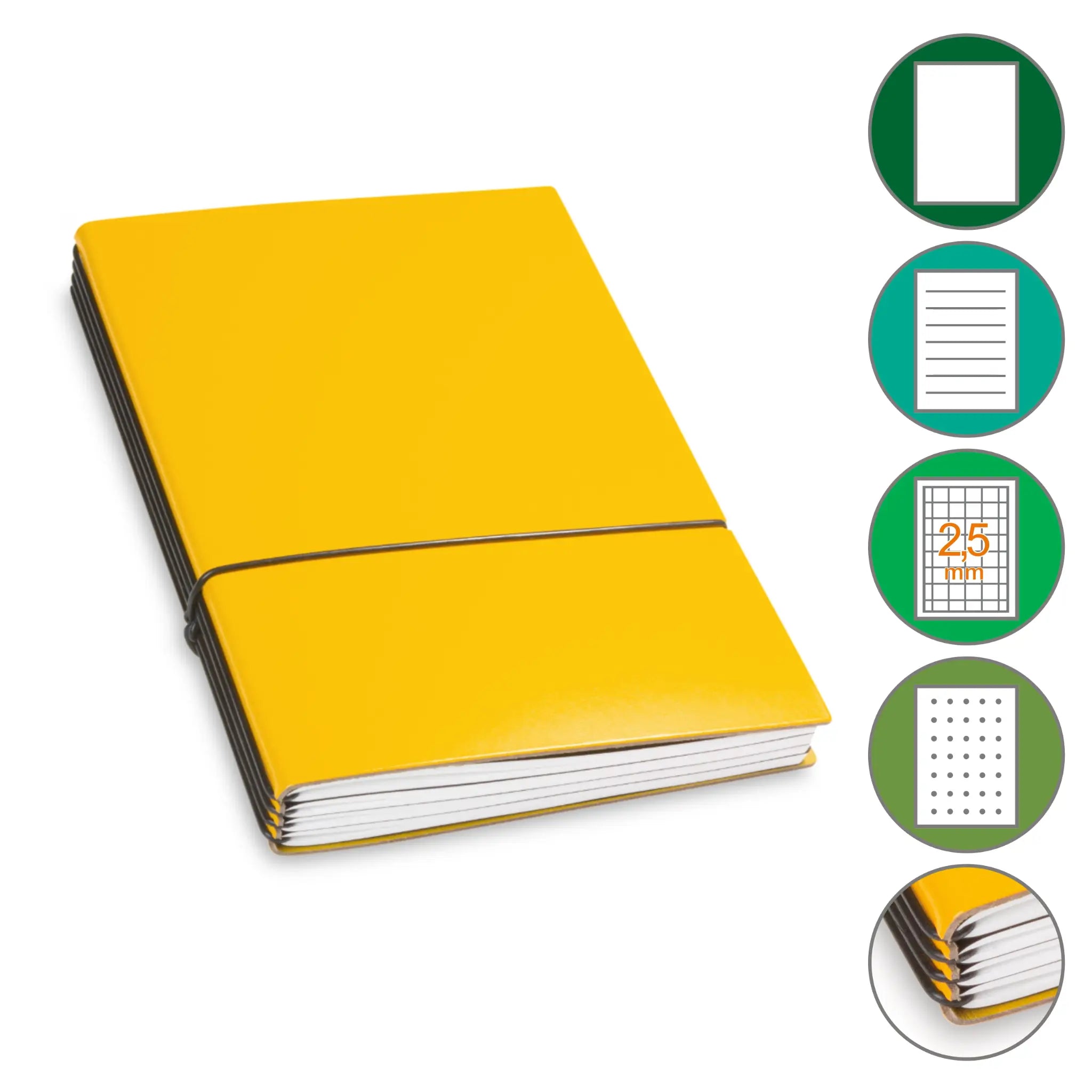 A5 Notizbücher 1-4er