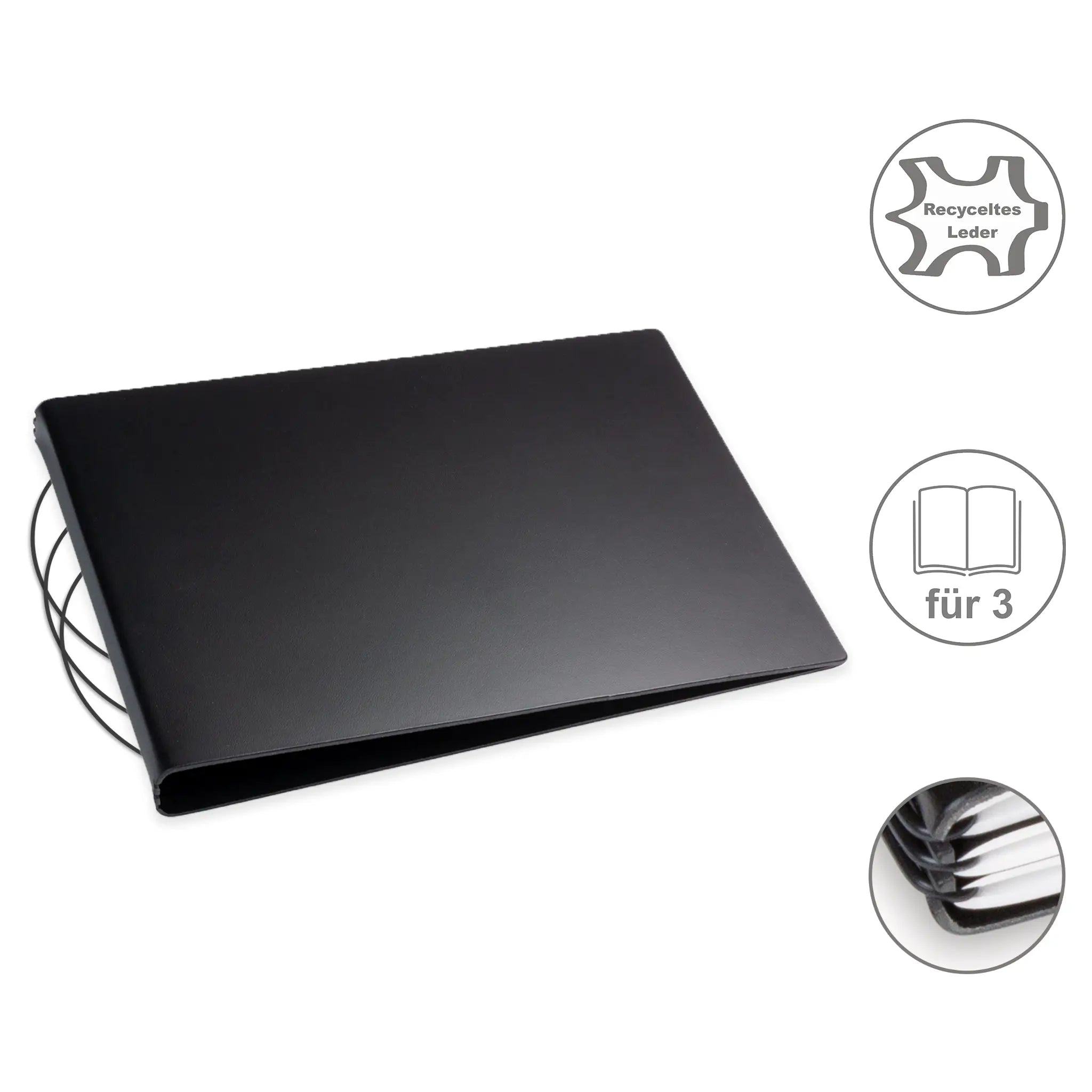 A5+ Quer Hüllen für 1-3er Hefte