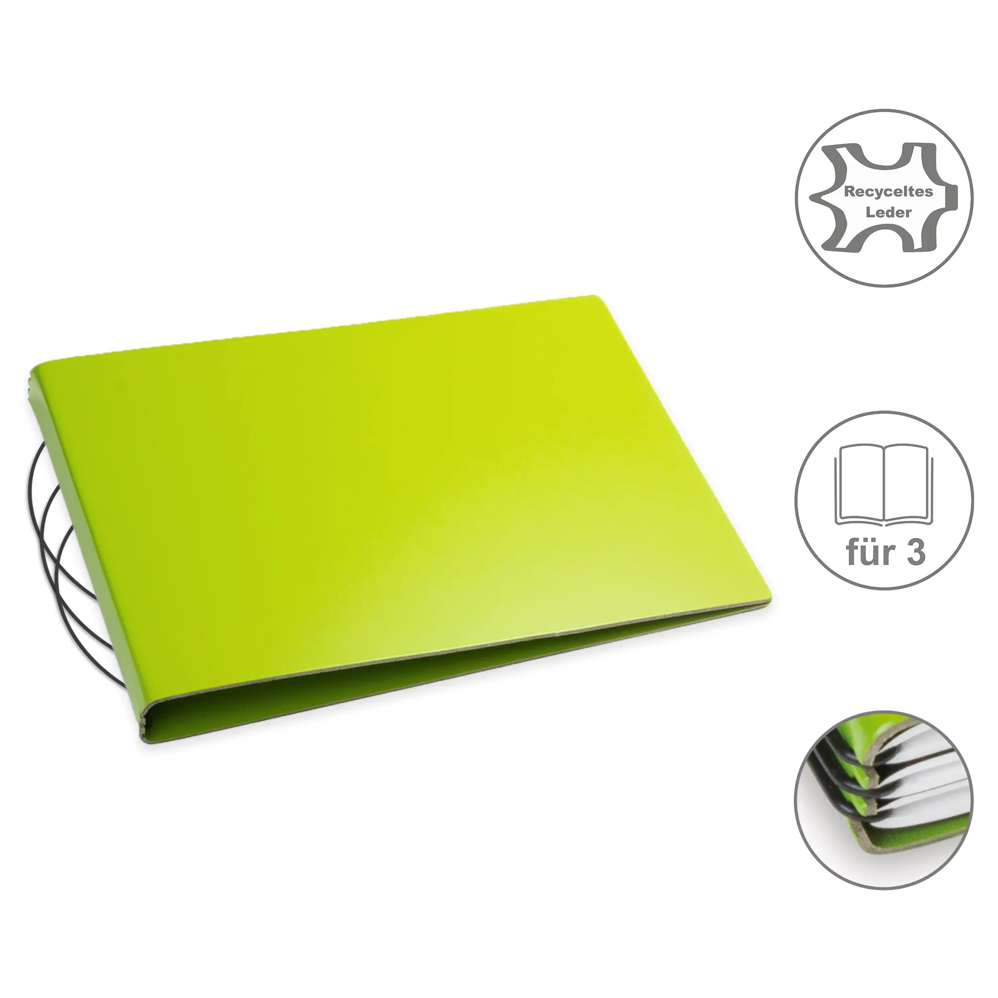 A5+ Quer Hüllen für 1-3er Hefte