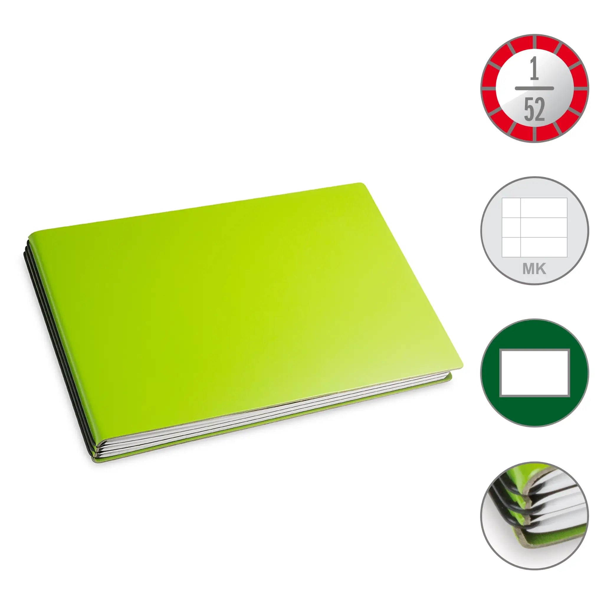 A5+ Quer Terminplaner 2026