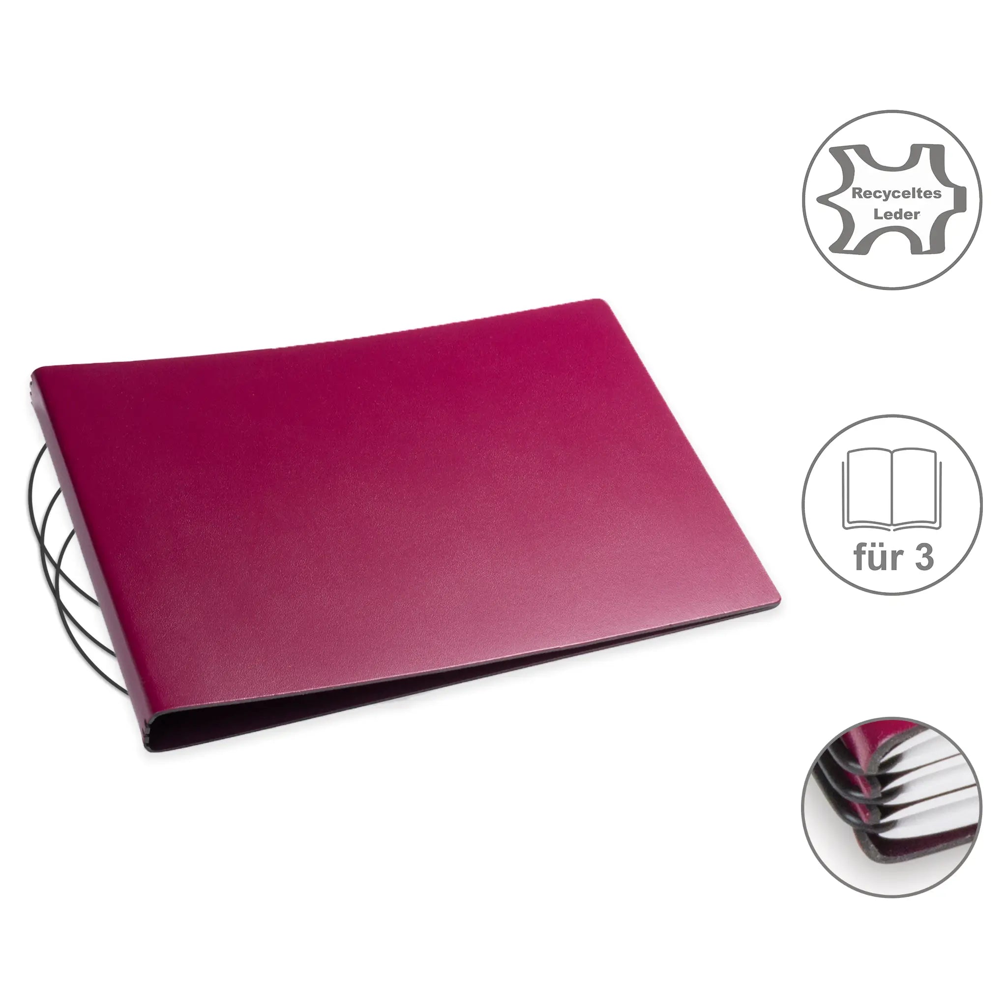 A5+ Quer Hüllen für 1-3er Hefte