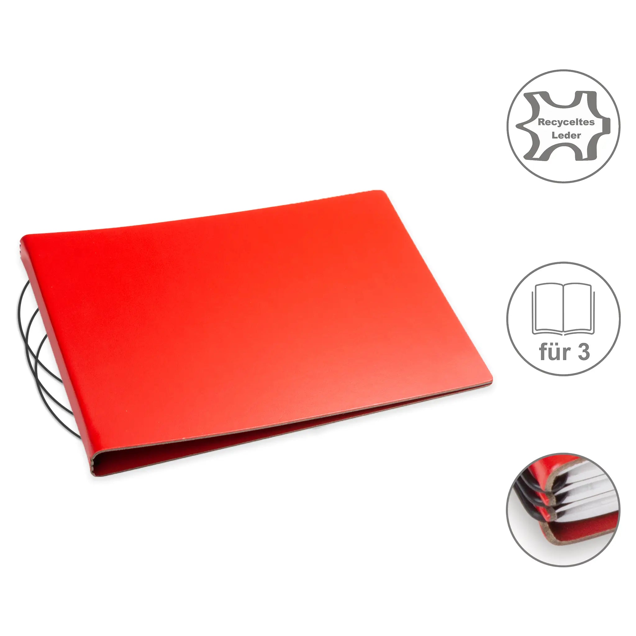 A5+ Quer Hüllen für 1-3er Hefte