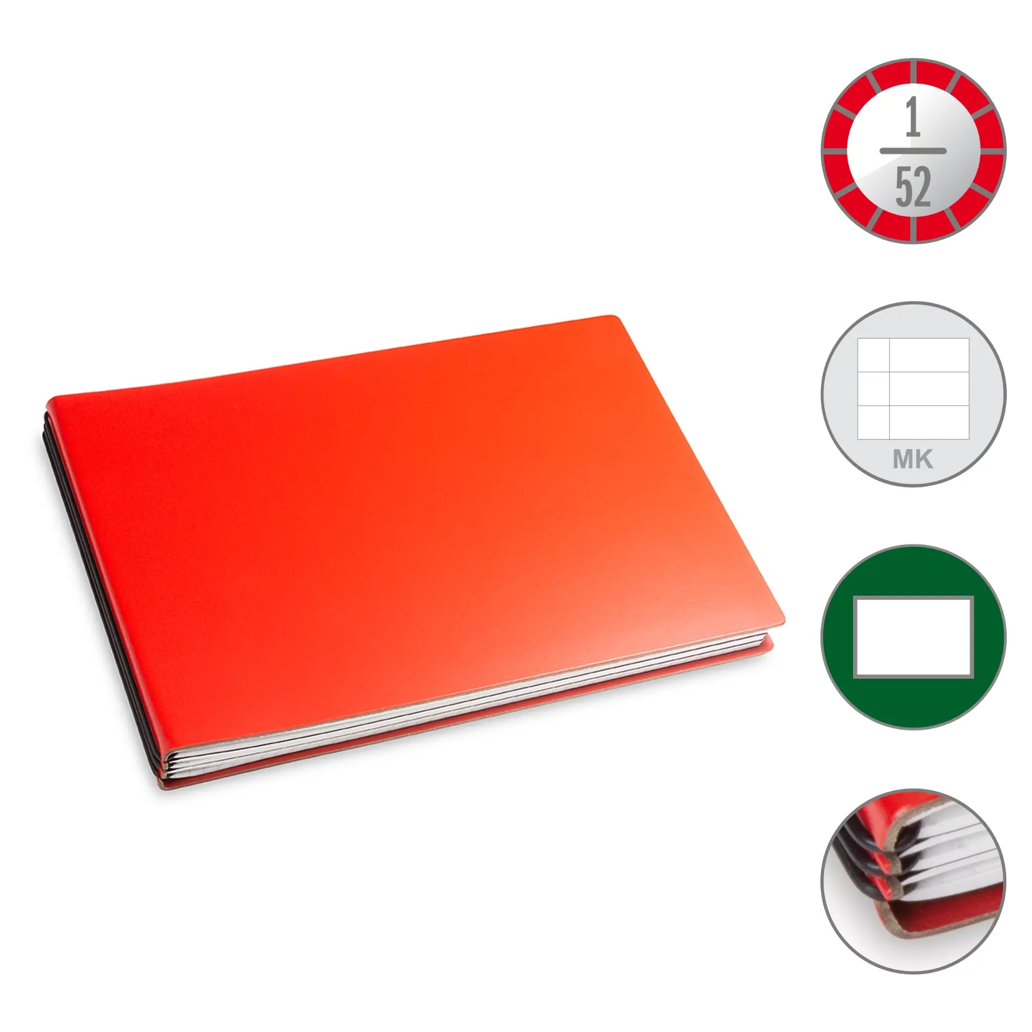 A5+ Quer Terminplaner 2026