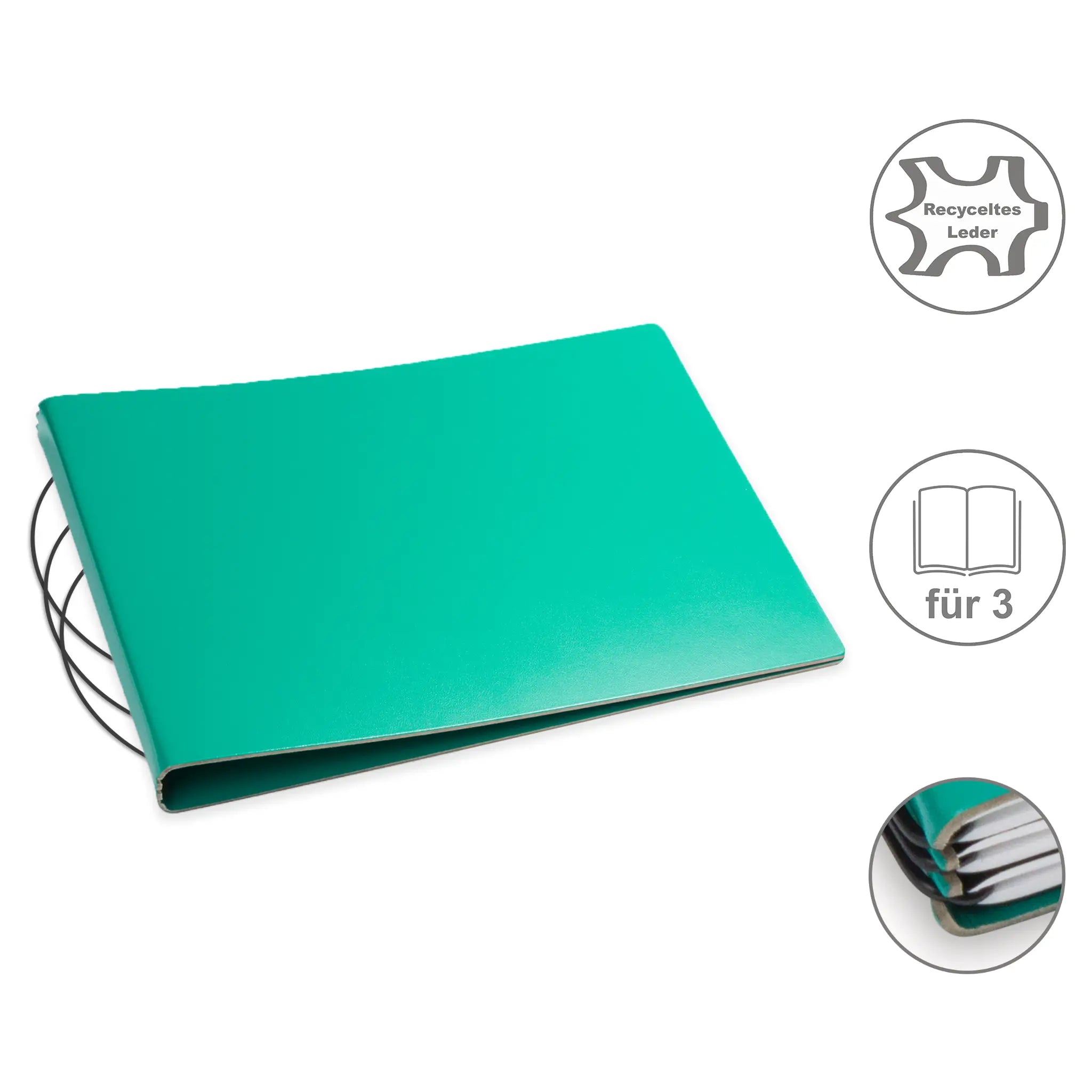 A5+ Quer Hüllen für 1-3er Hefte