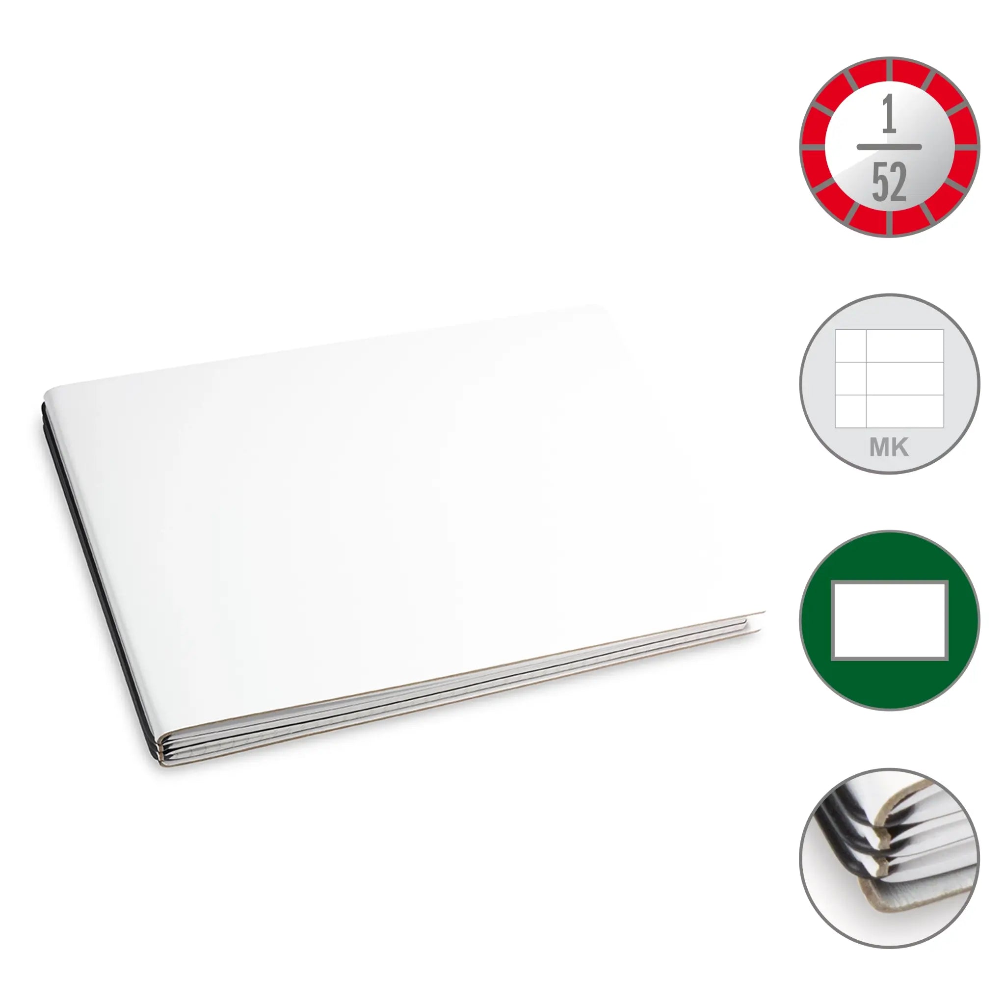 A5+ Quer Terminplaner 2026