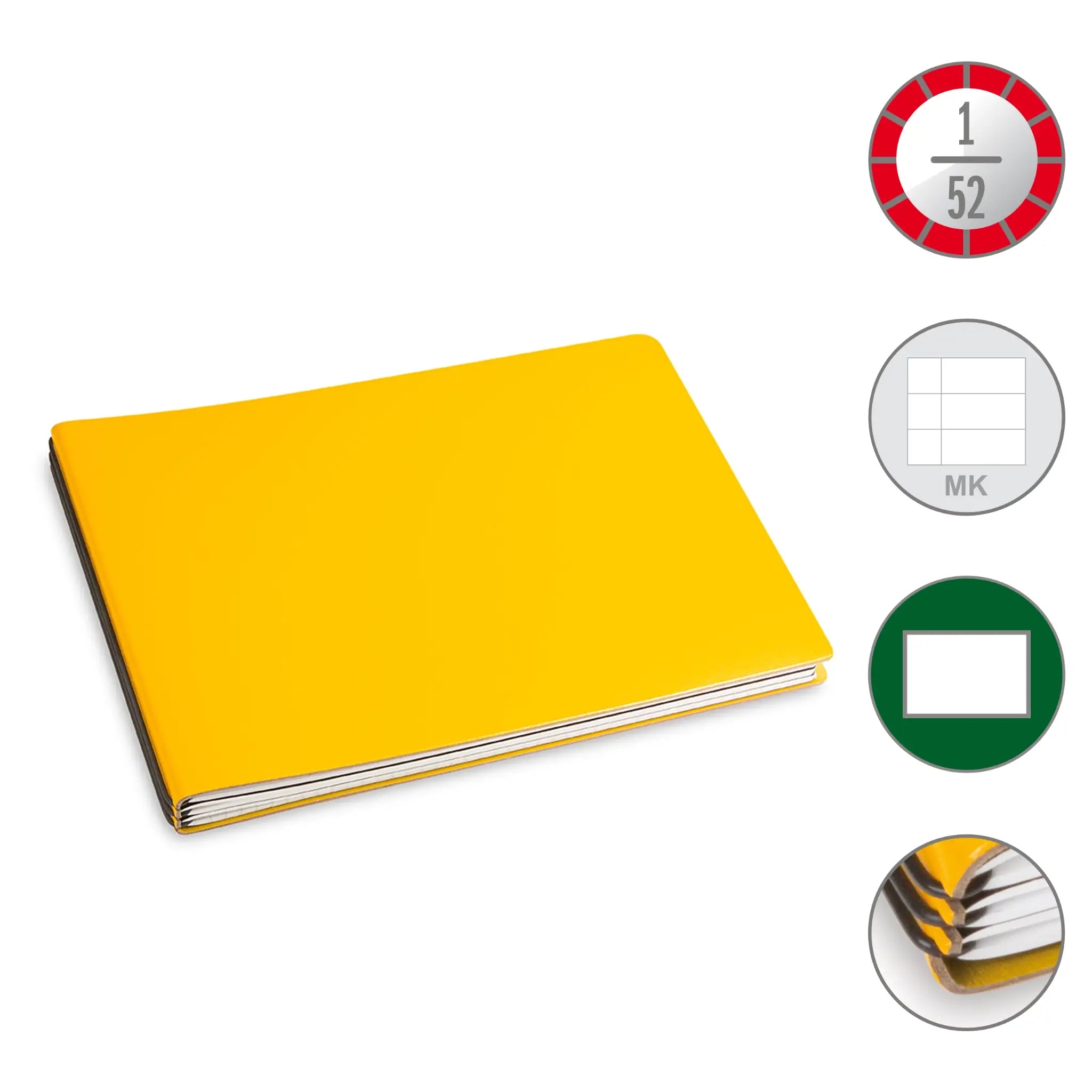 A5+ Quer Terminplaner 2026