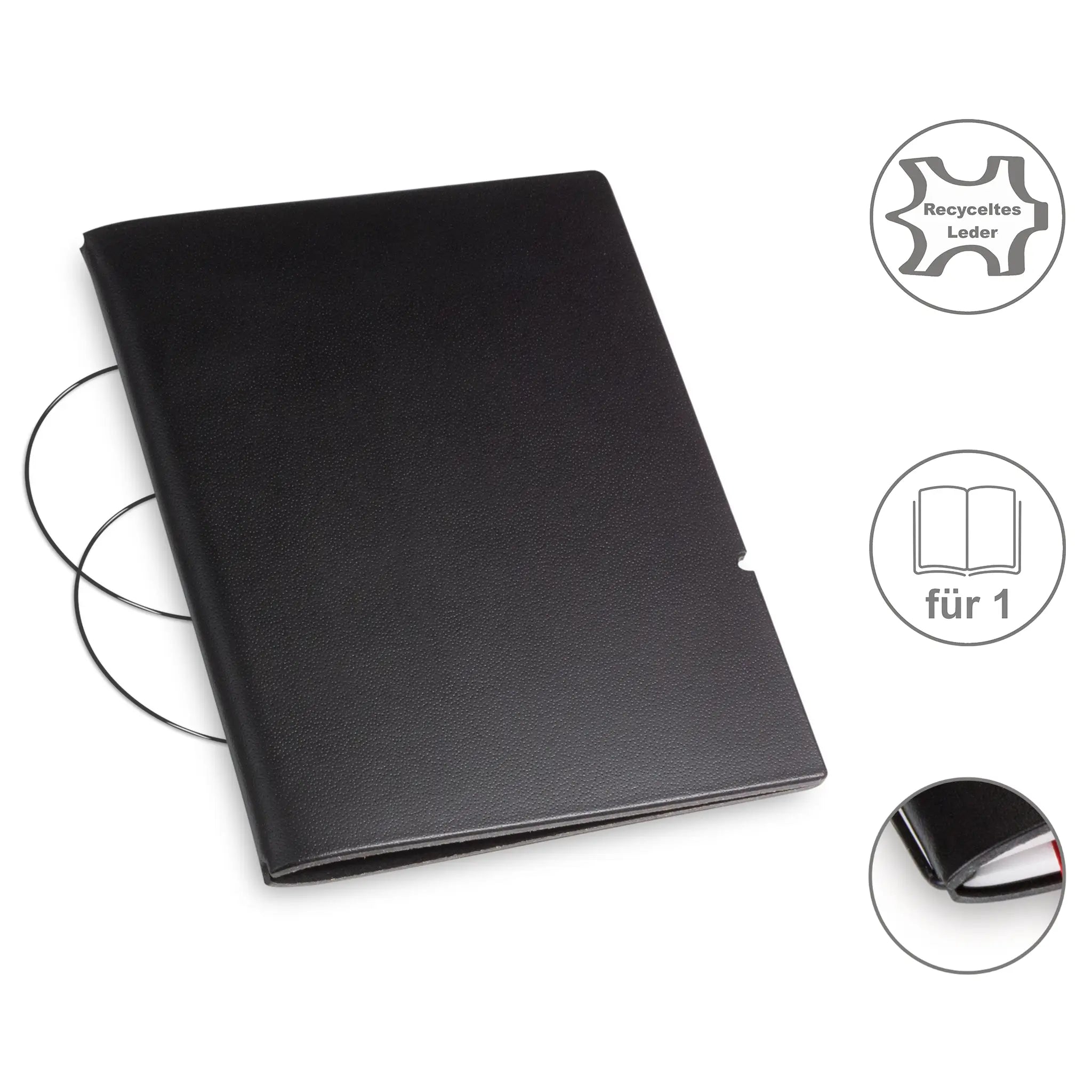 A6 Hüllen für 1-3 Hefte