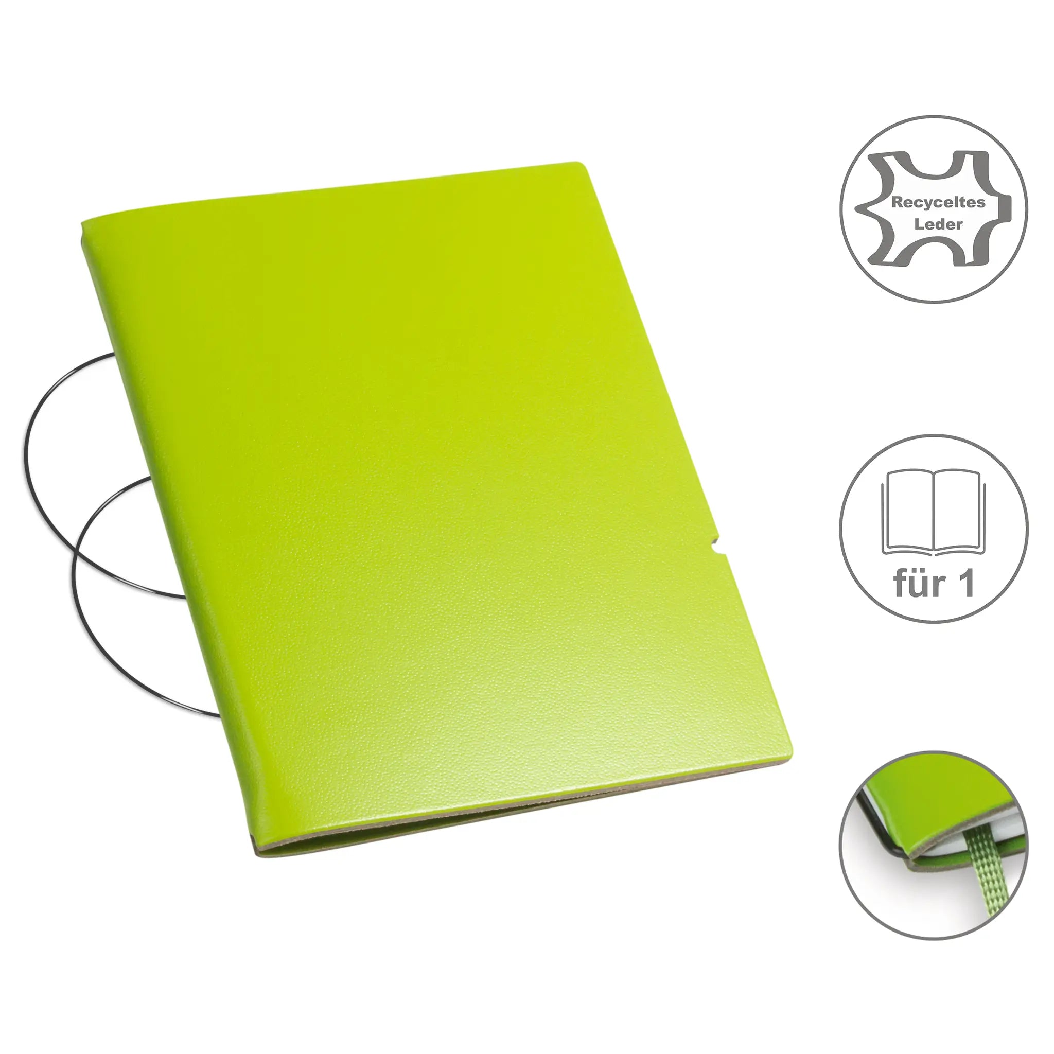 A6 Hüllen für 1-3 Hefte