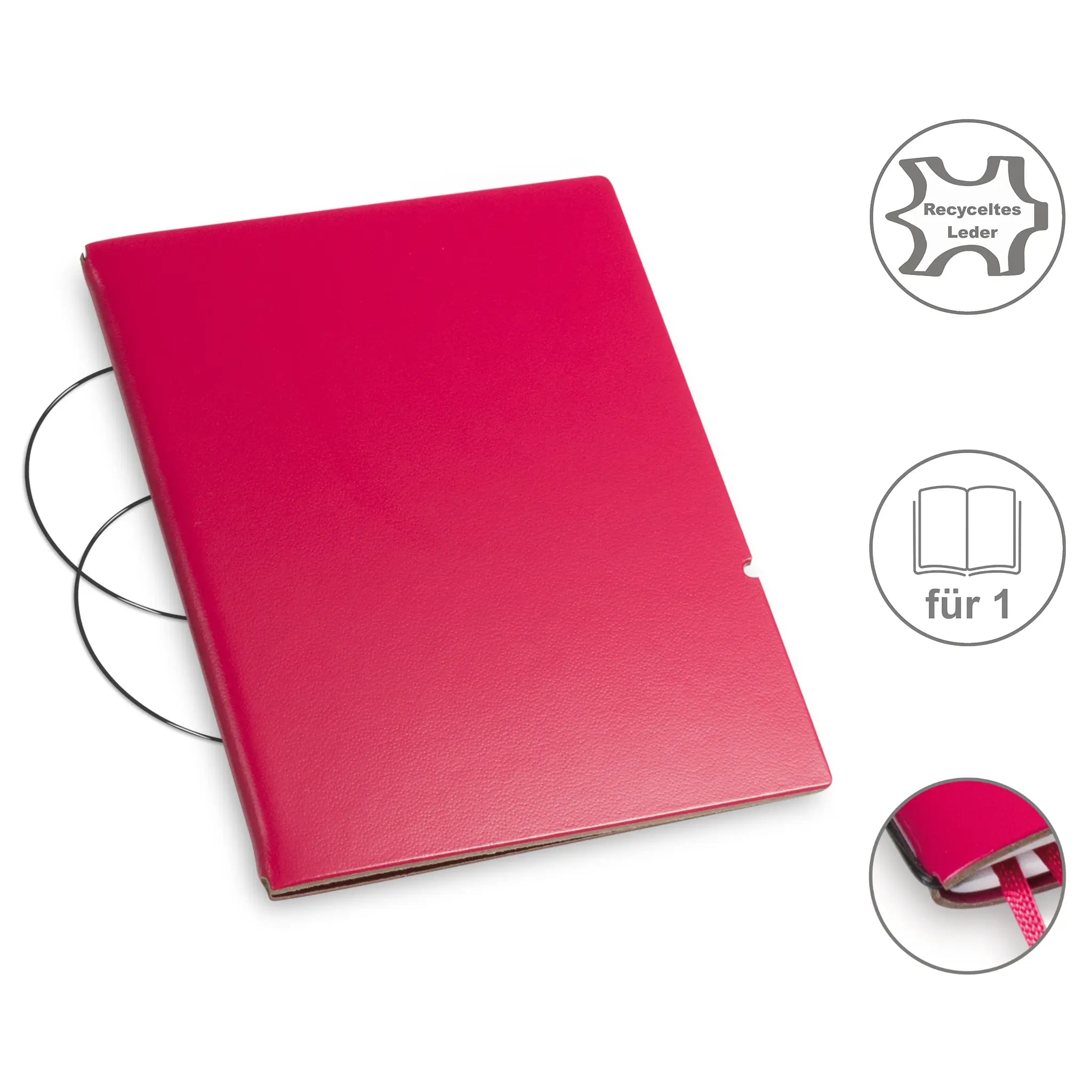 A6 Hüllen für 1-3 Hefte