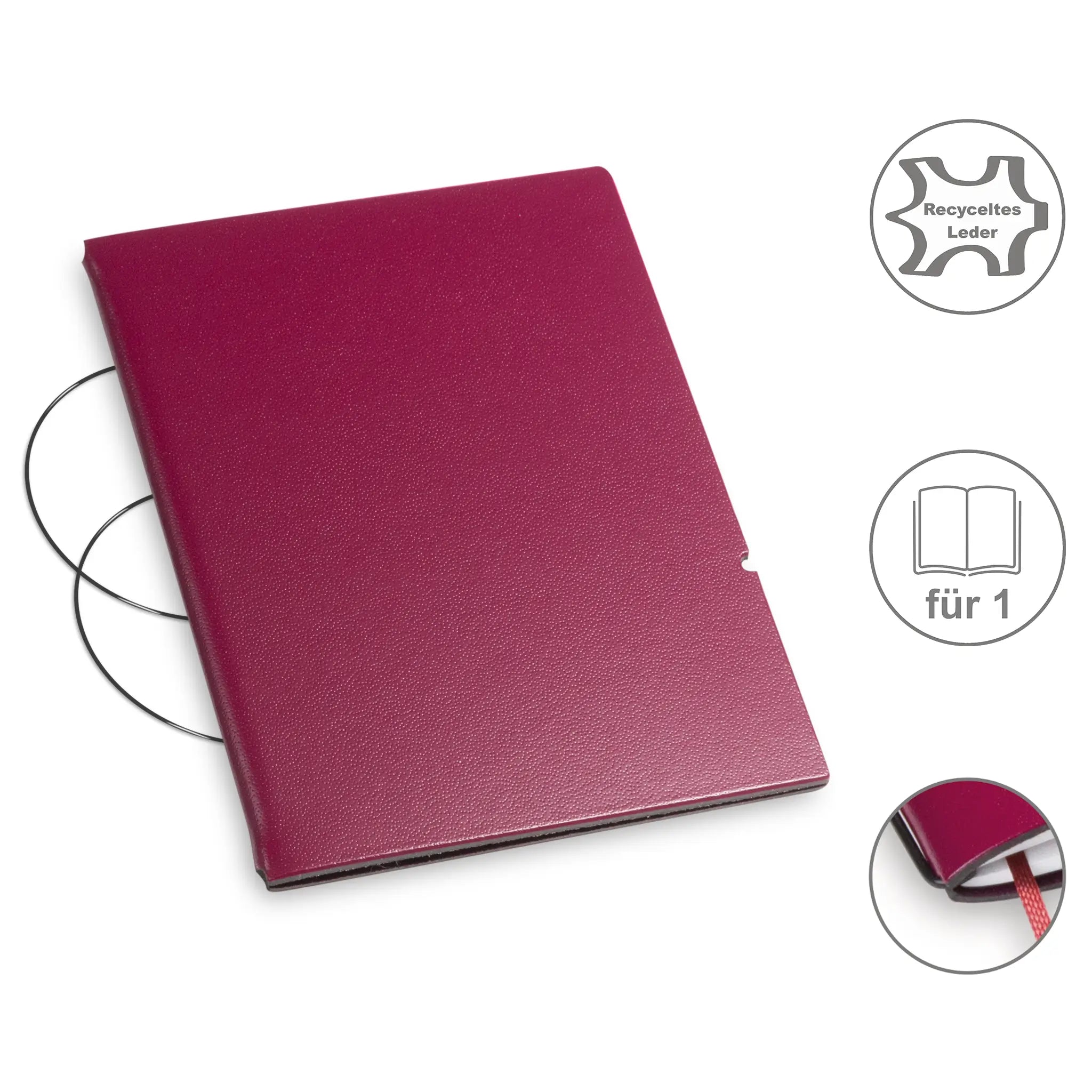 A6 Hüllen für 1-3 Hefte