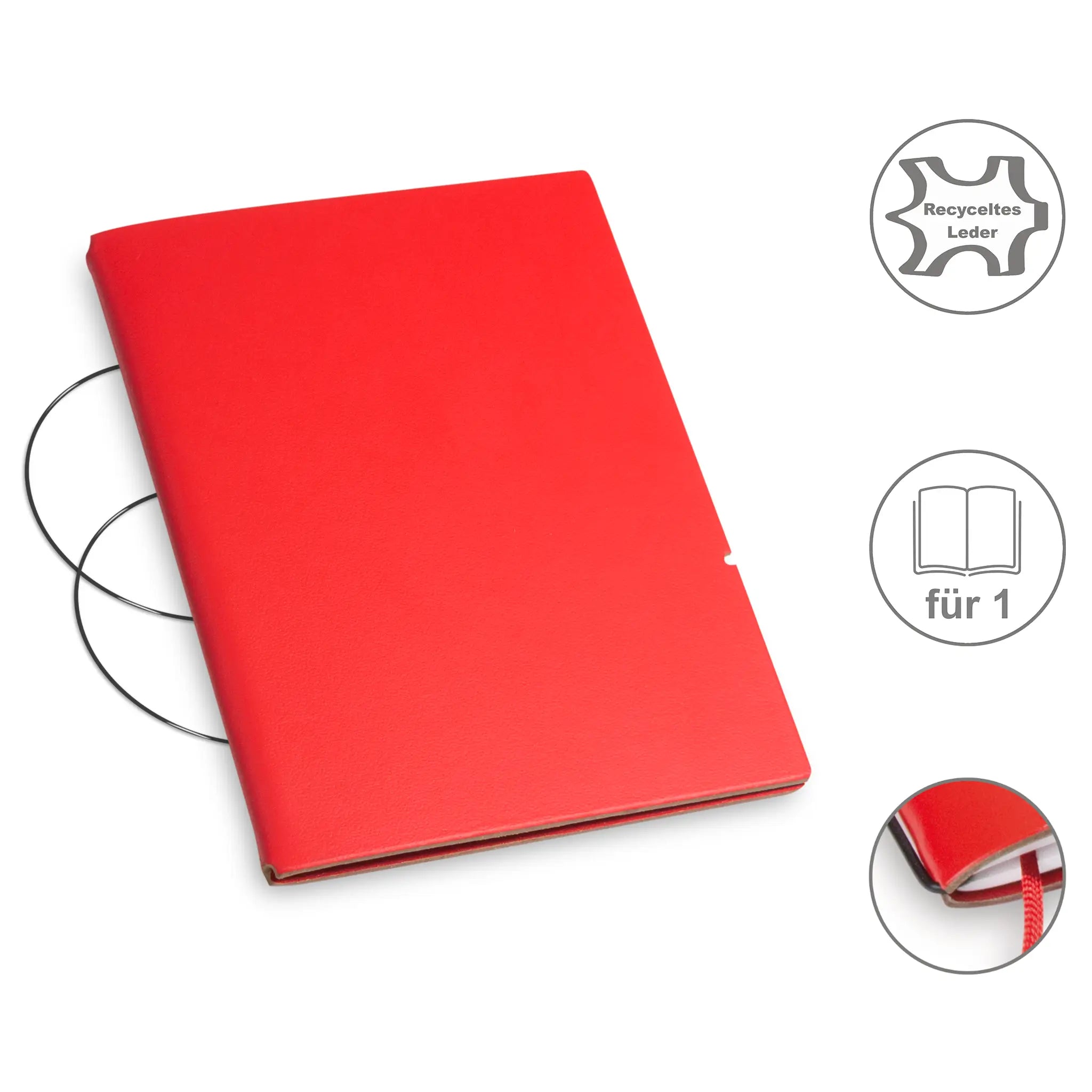 A6 Hüllen für 1-3 Hefte