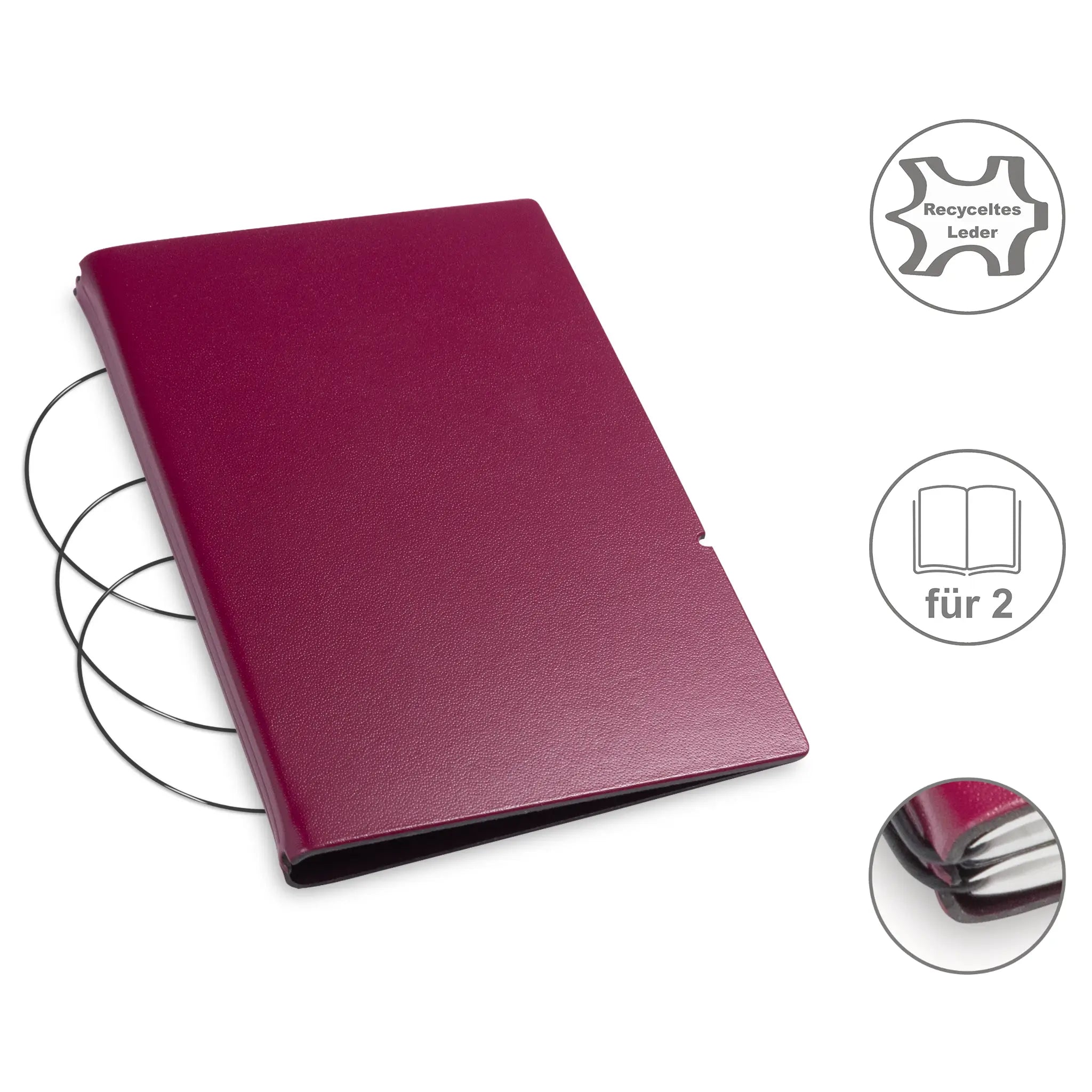 A6 Hüllen für 1-3 Hefte