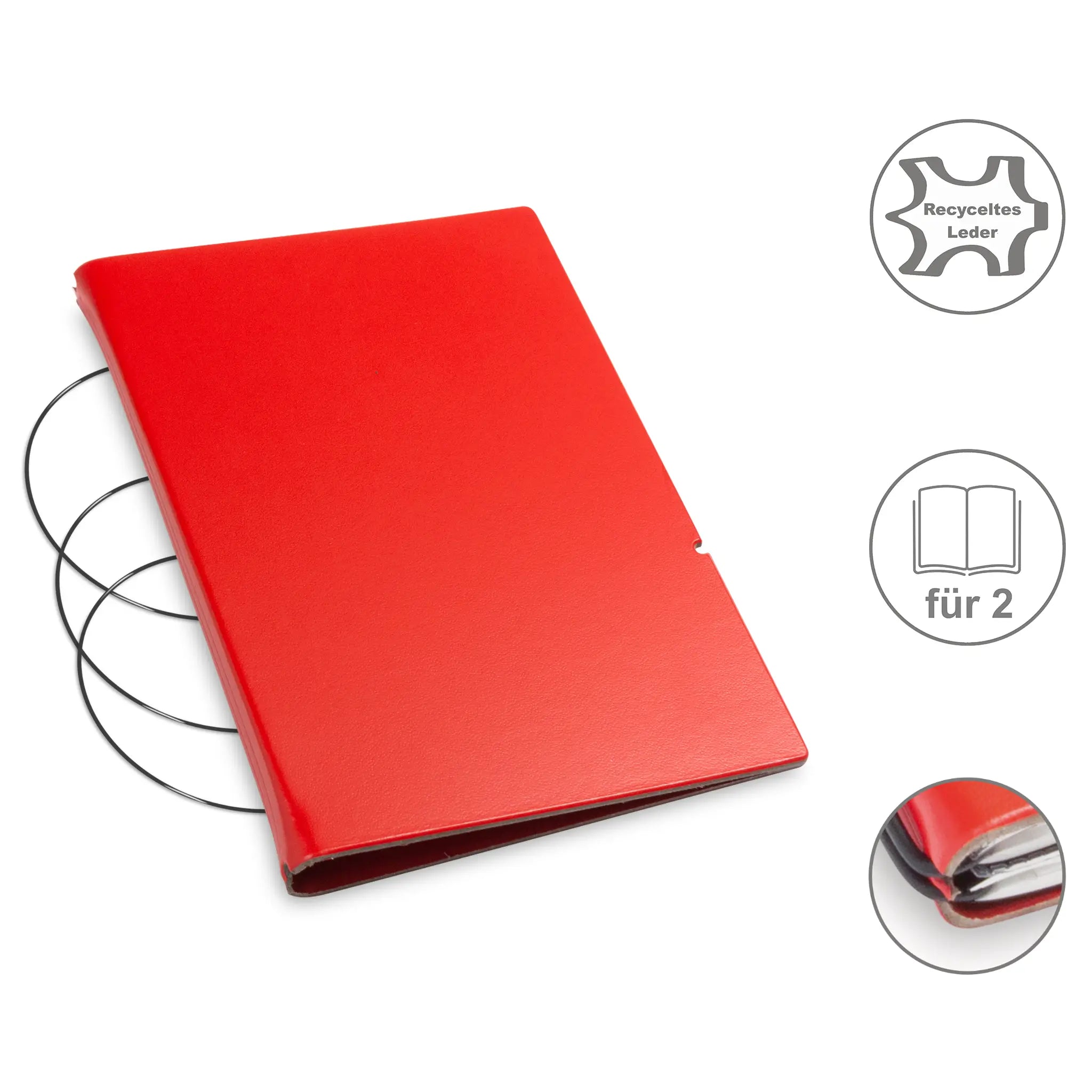 A6 Hüllen für 1-3 Hefte