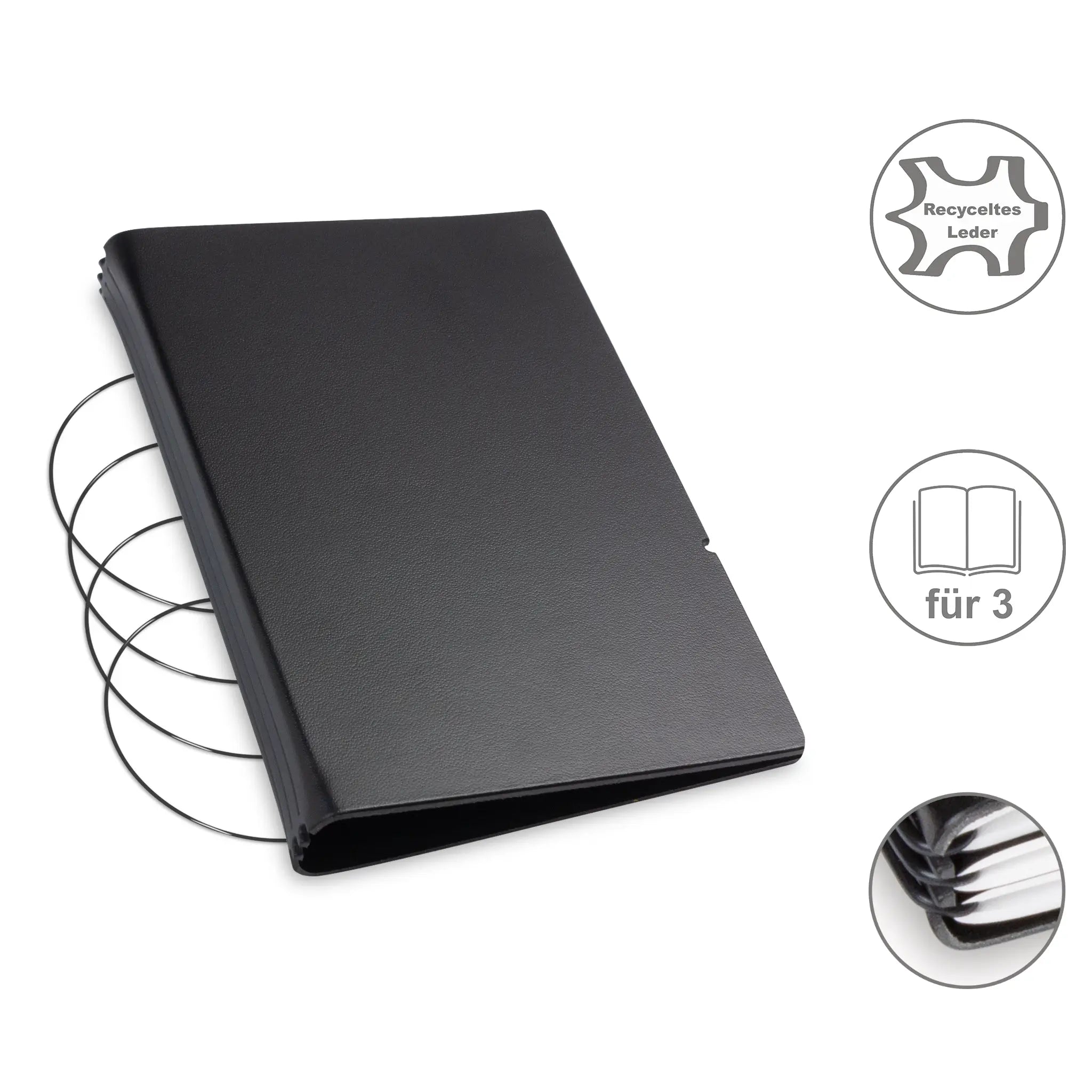 A6 Hüllen für 1-3 Hefte