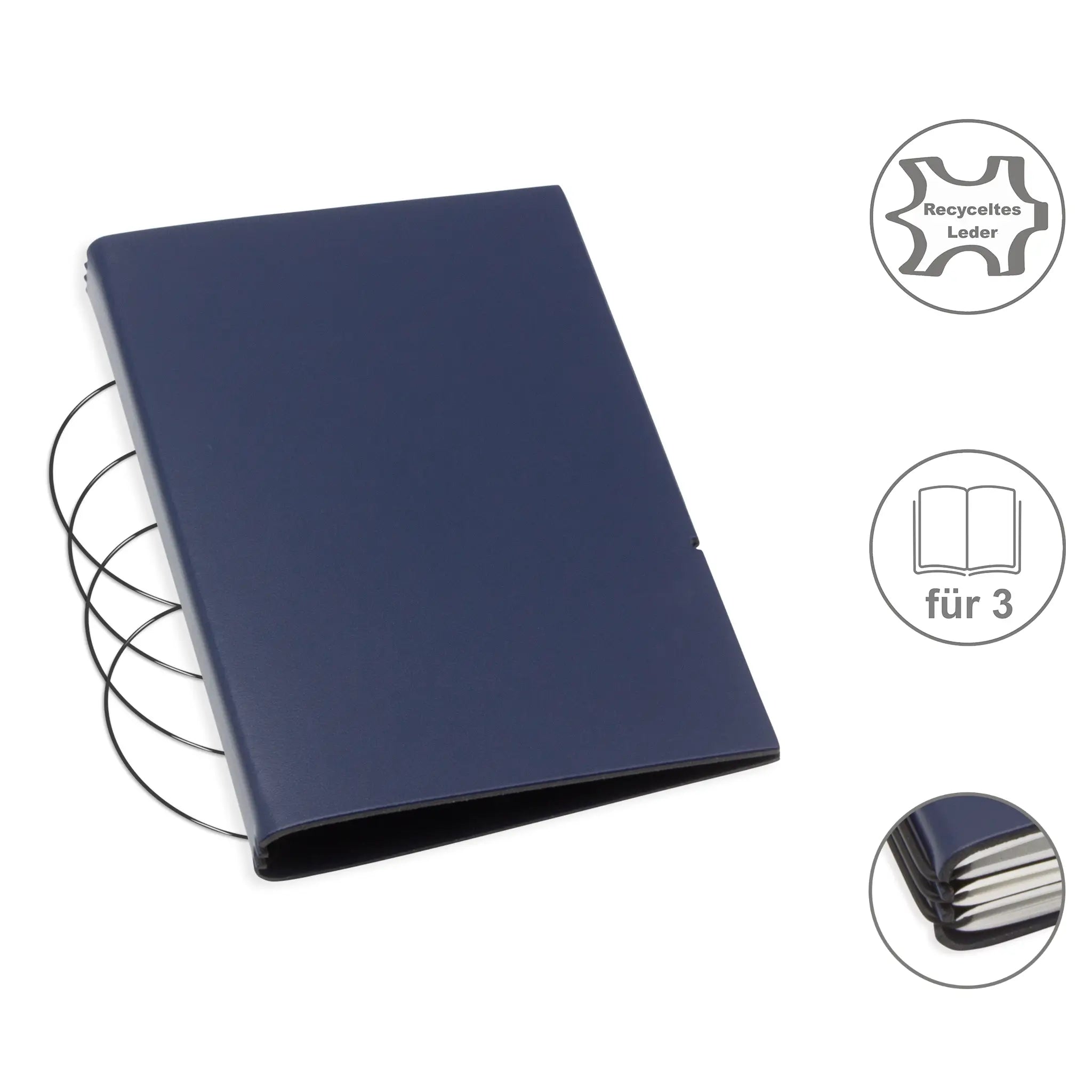 A6 Hüllen für 1-3 Hefte