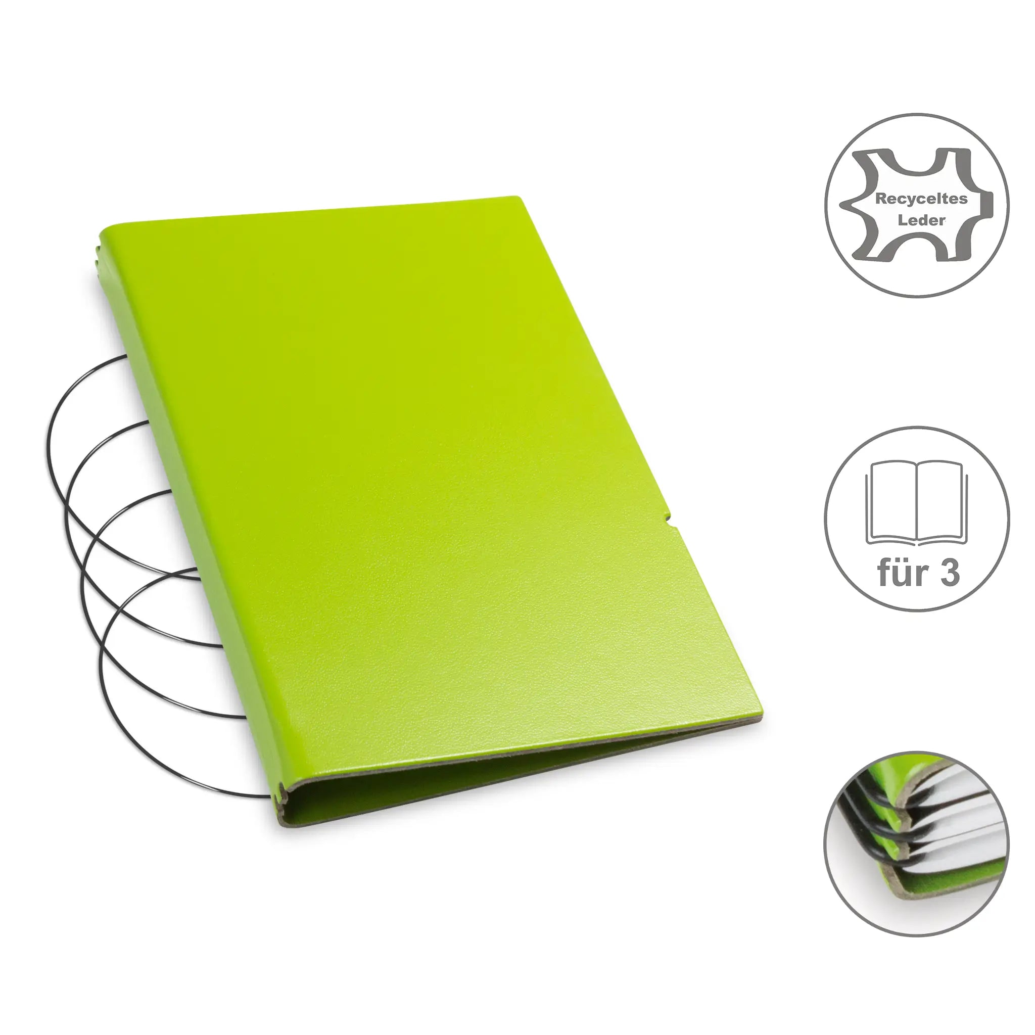 A6 Hüllen für 1-3 Hefte