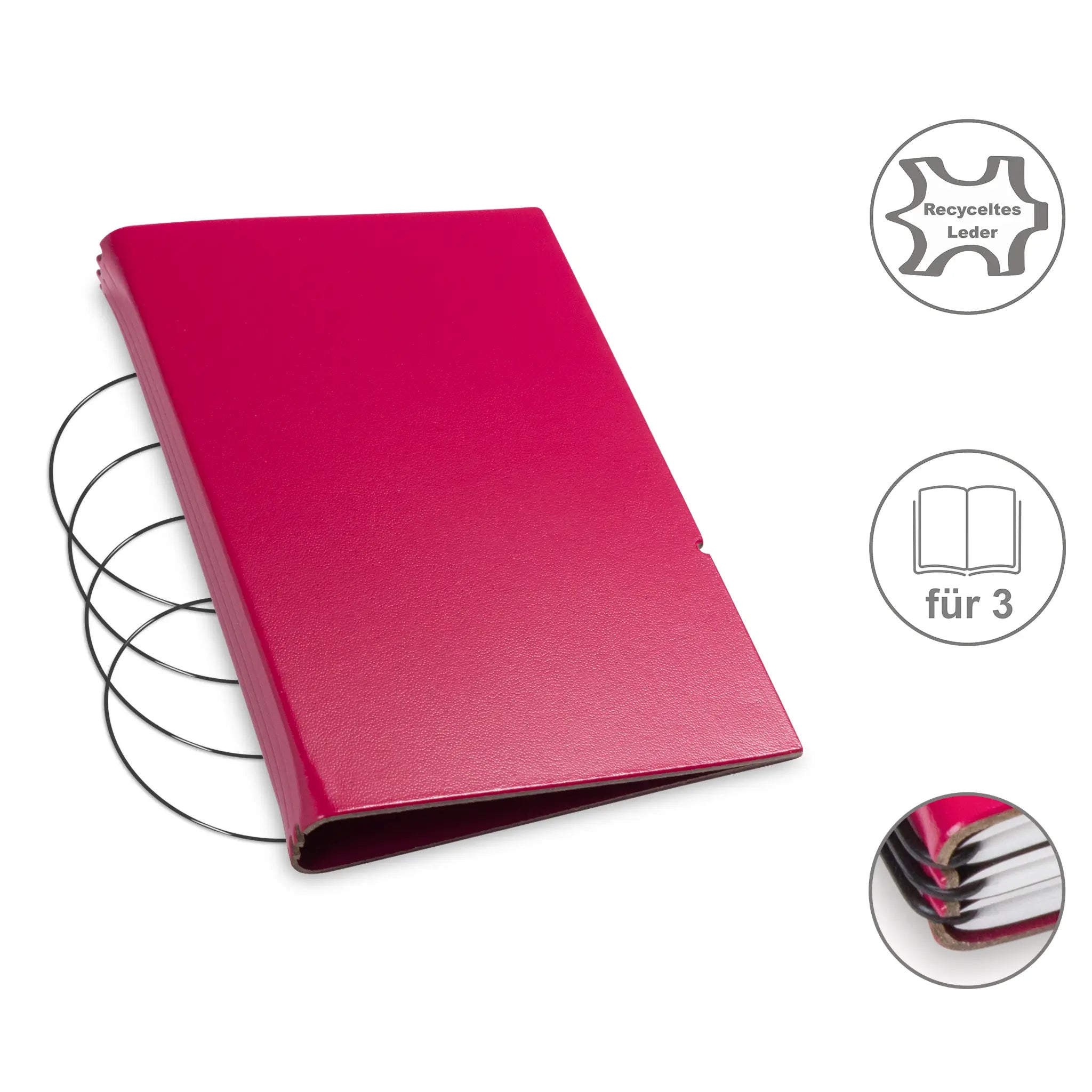 A6 Hüllen für 1-3 Hefte