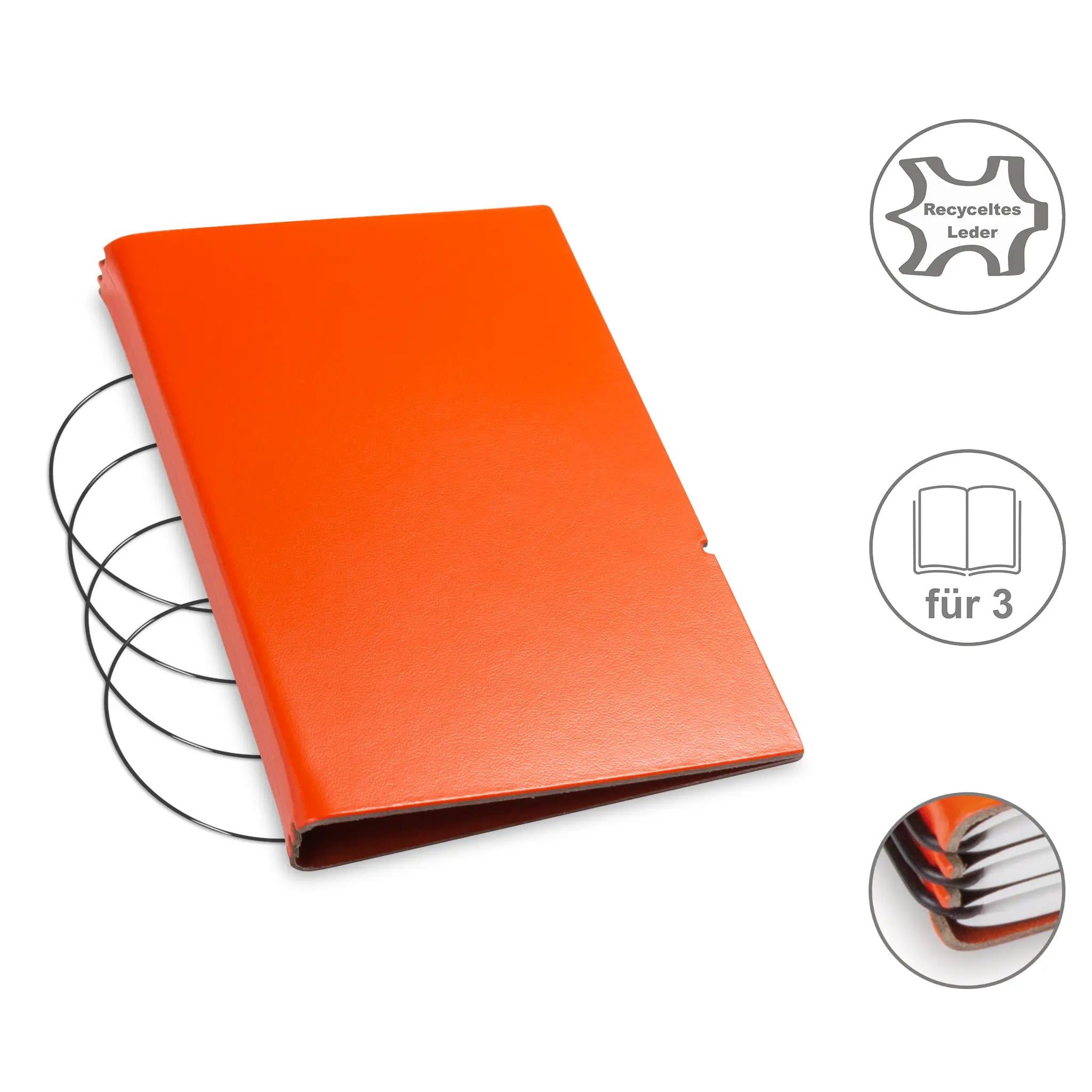 A6 Hüllen für 1-3 Hefte