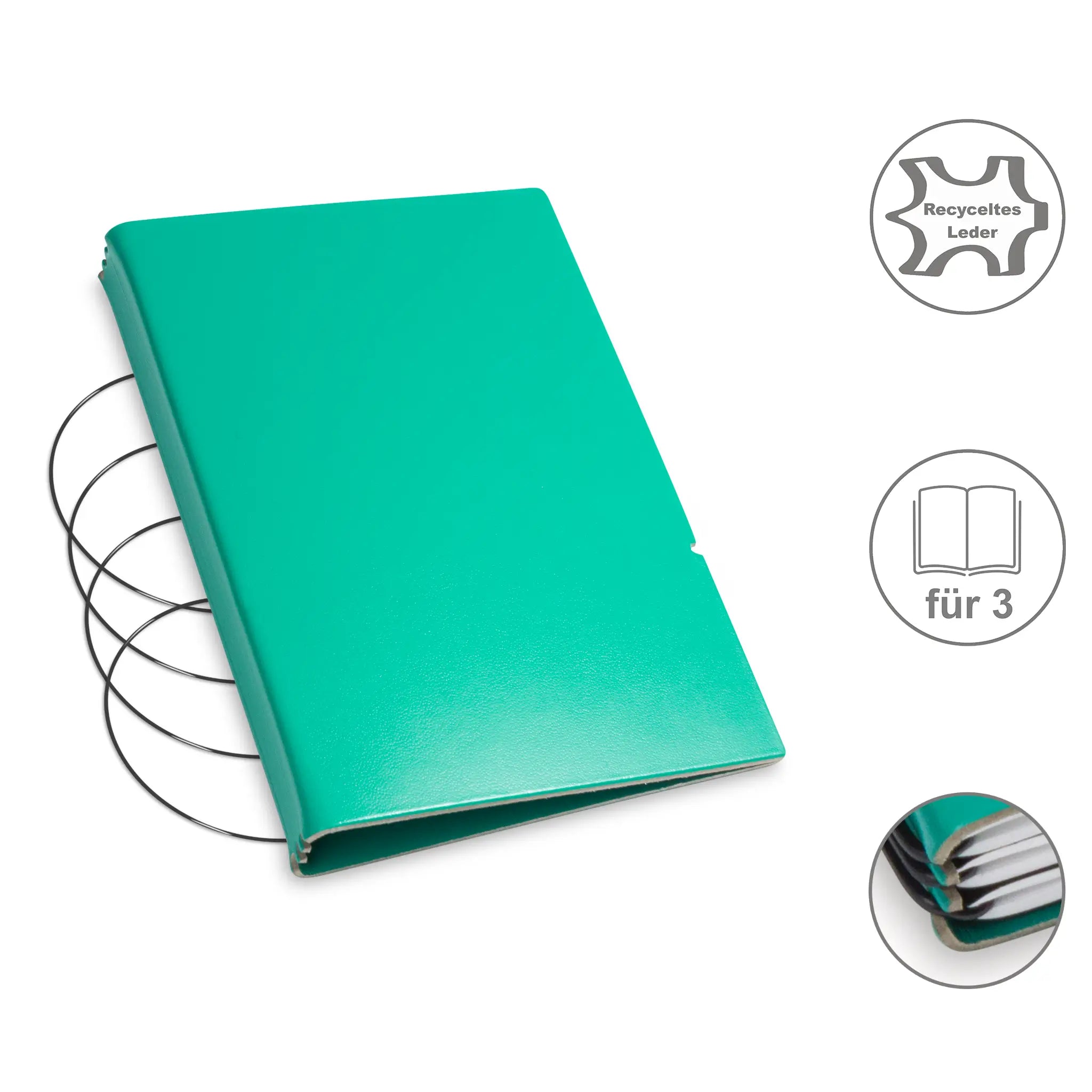 A6 Hüllen für 1-3 Hefte