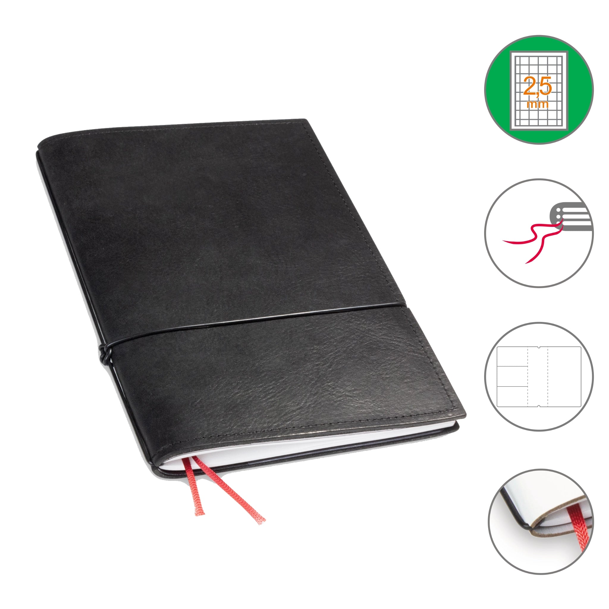 A5 Notizbücher 1-4er