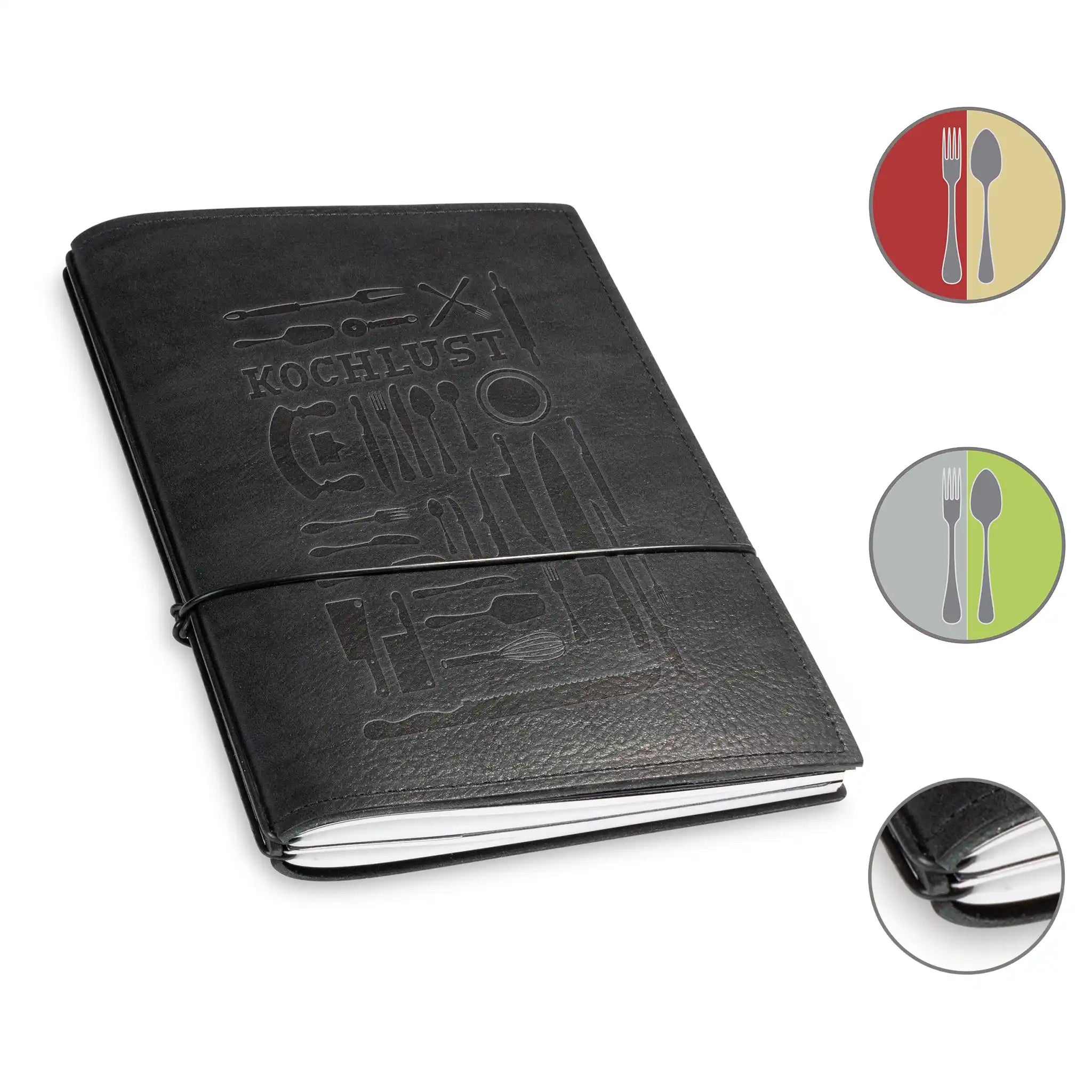 A5 KOCHLUST Komplettpaket 1-4er