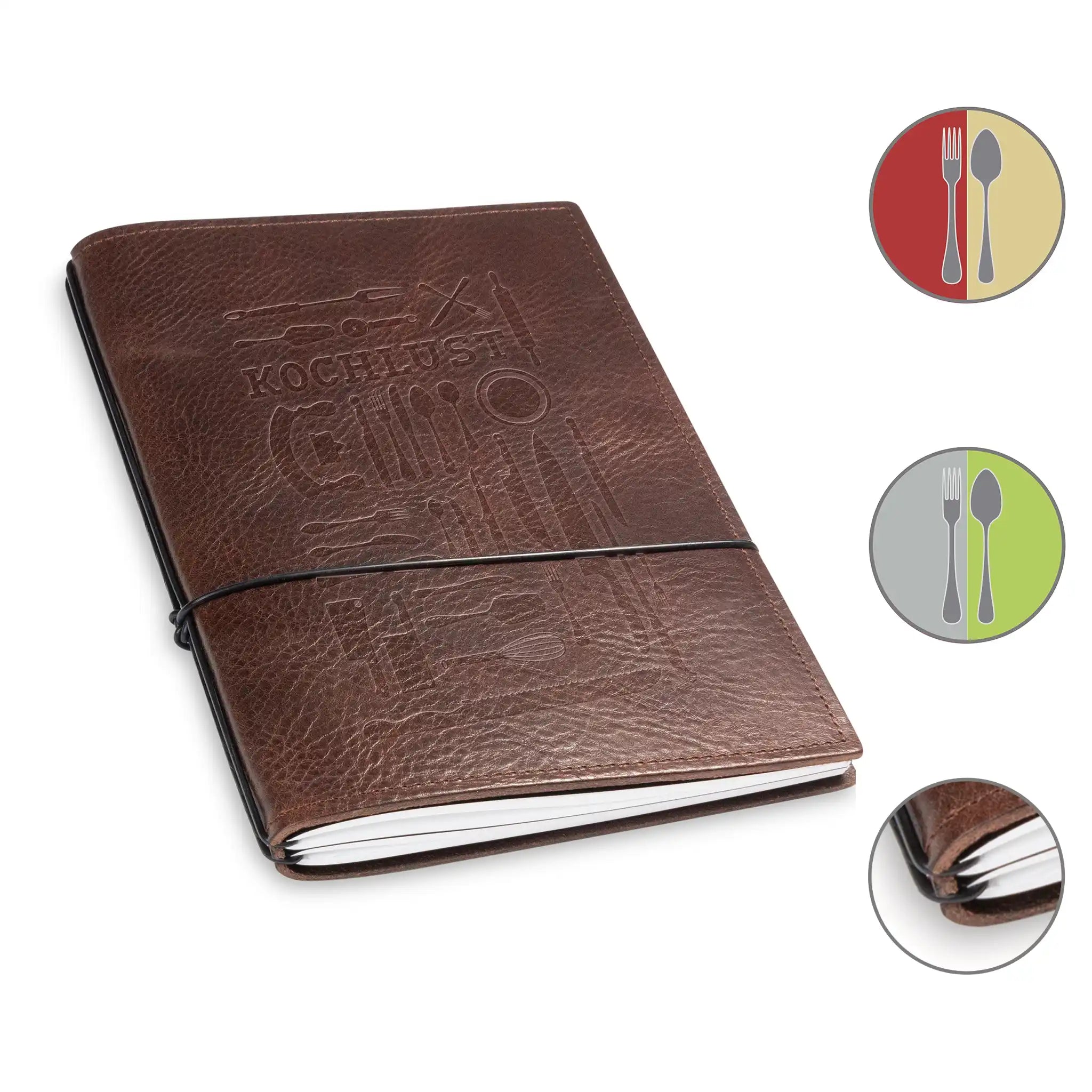 A5 KOCHLUST Komplettpaket 1-4er