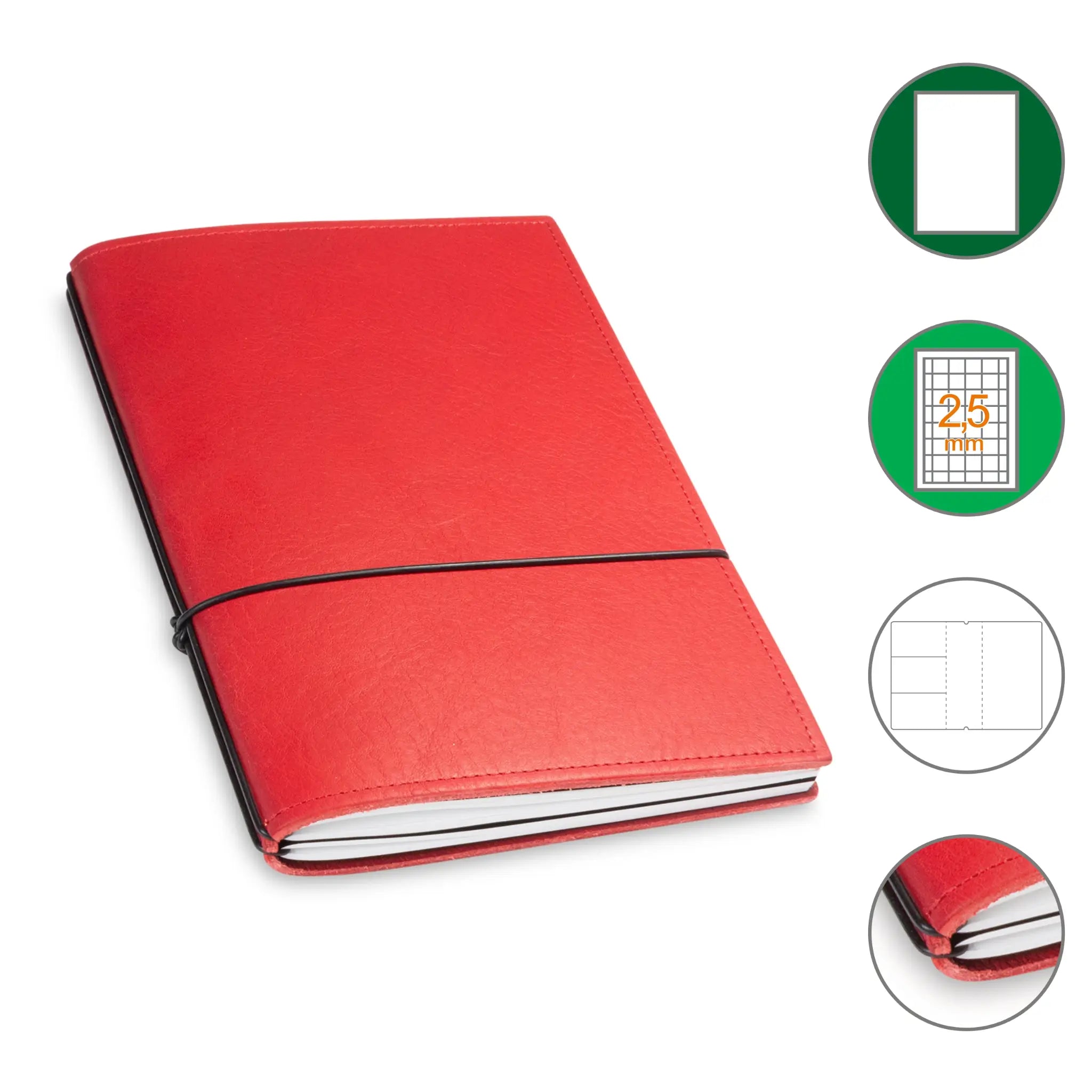 A5 Notizbücher 1-4er