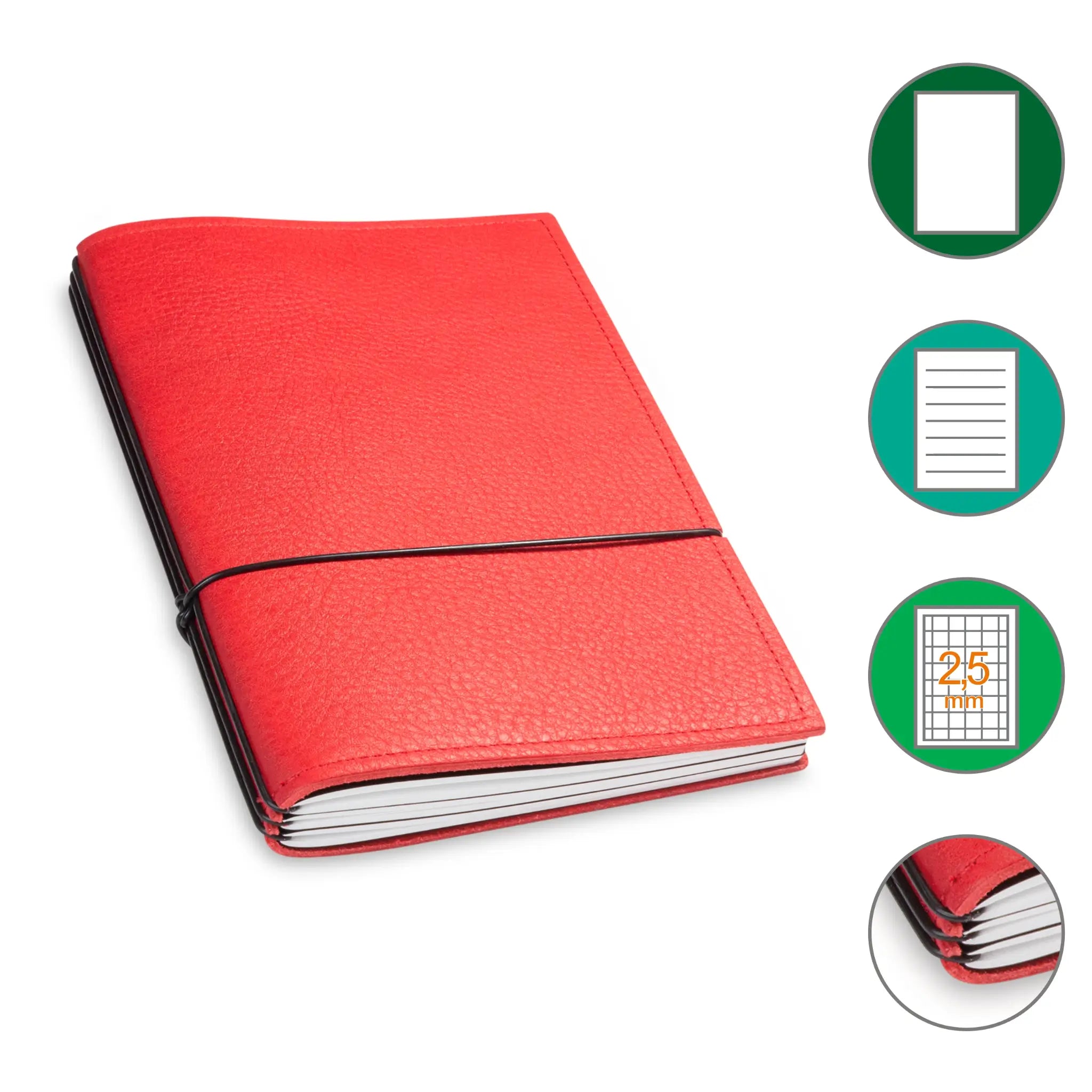 A5 Notizbücher 1-4er