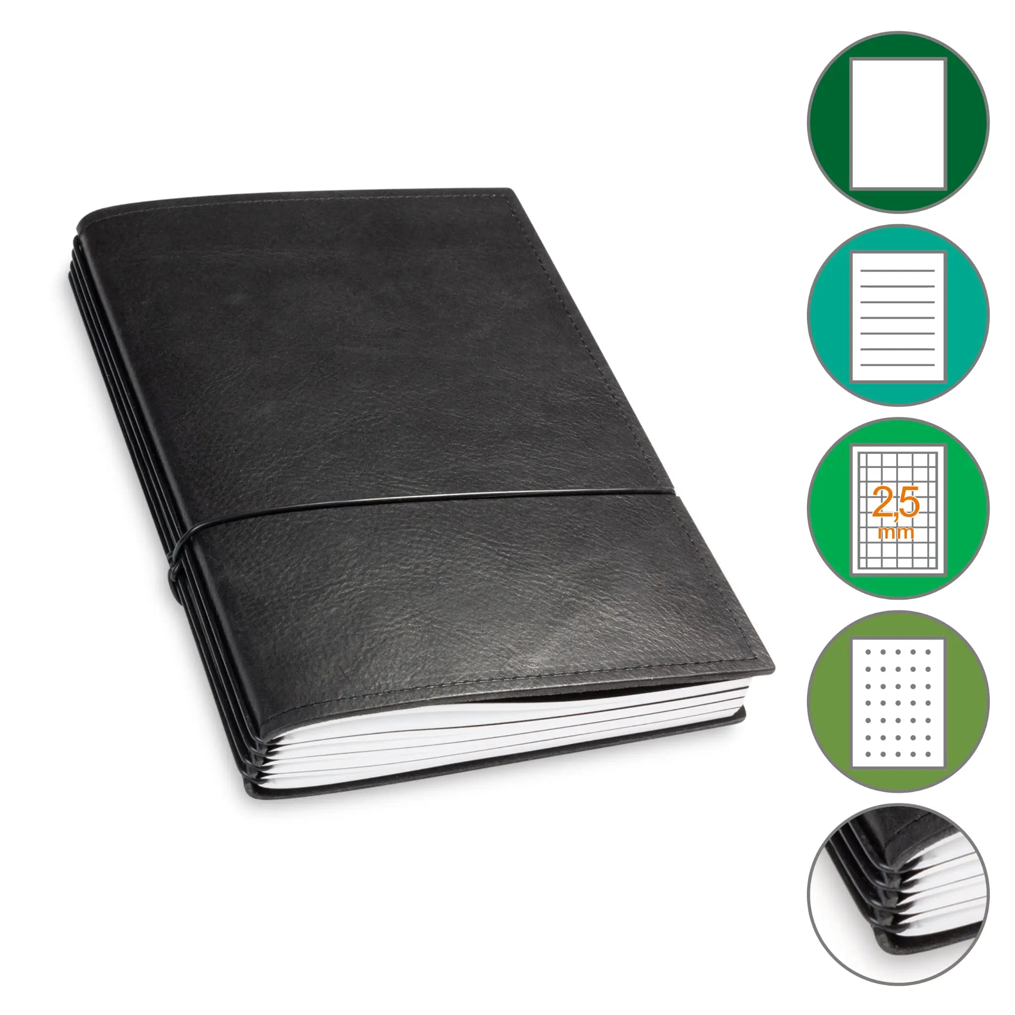 A5 Notizbücher 1-4er