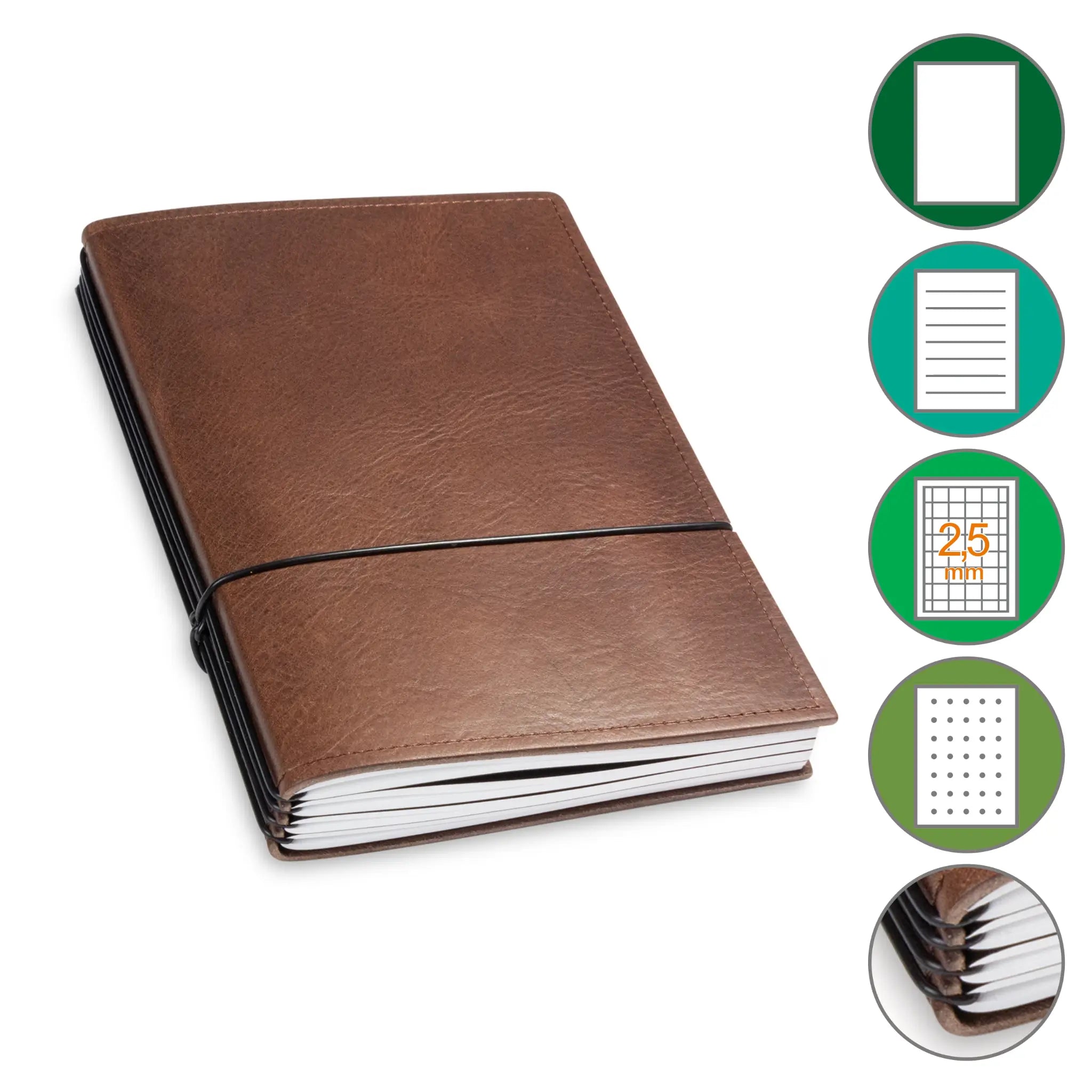 A5 Notizbücher 1-4er