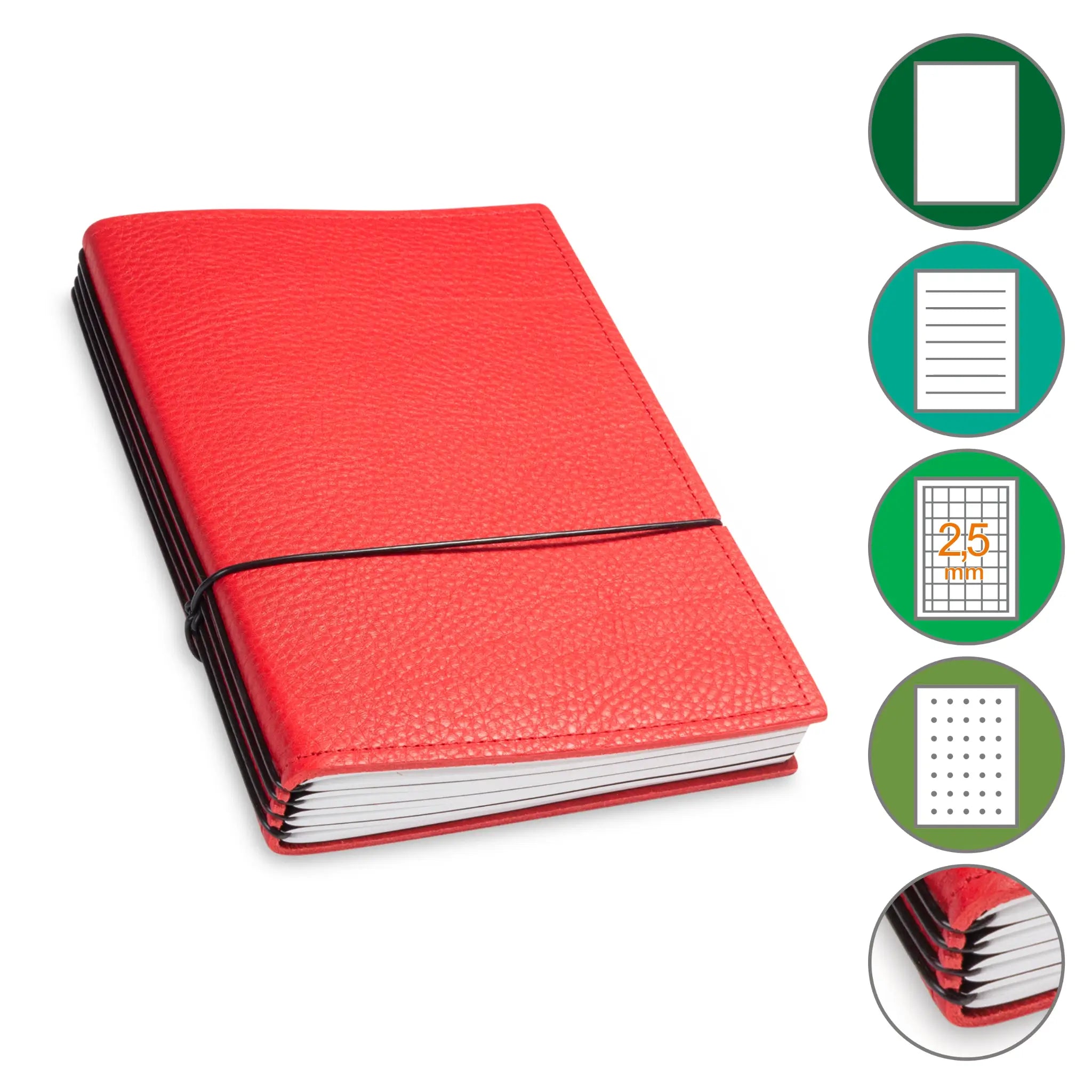 A5 Notizbücher 1-4er