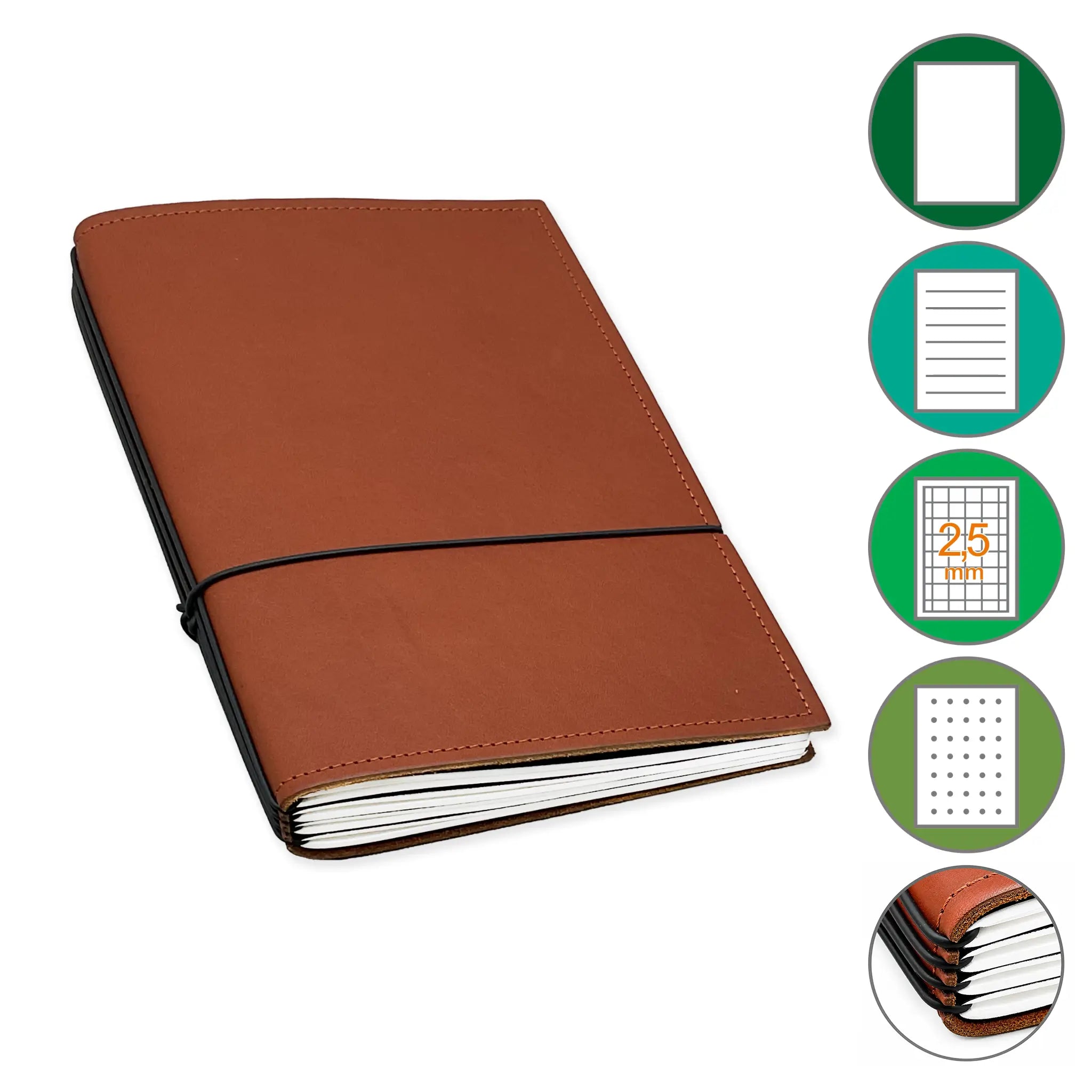 A5 Notizbücher 1-4er