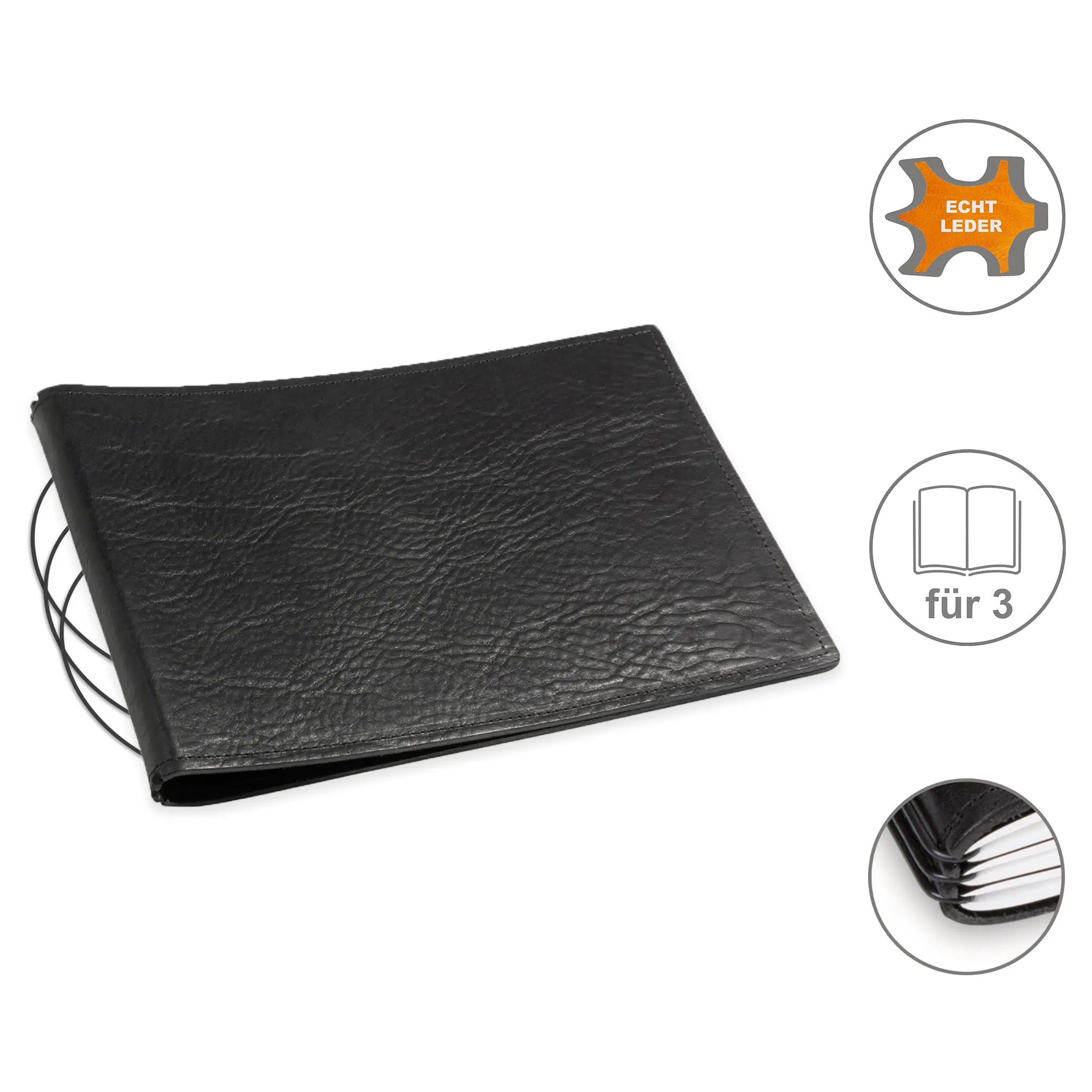 A5+ Quer Hüllen für 1-3er Hefte