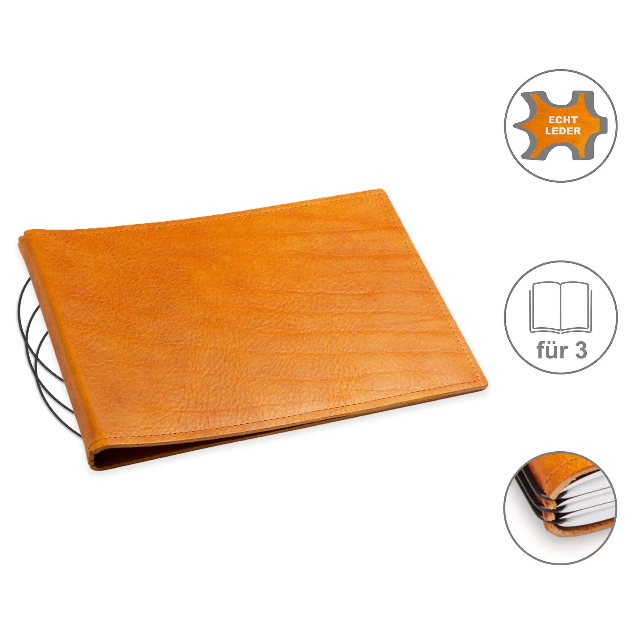 A5+ Quer Hüllen für 1-3er Hefte