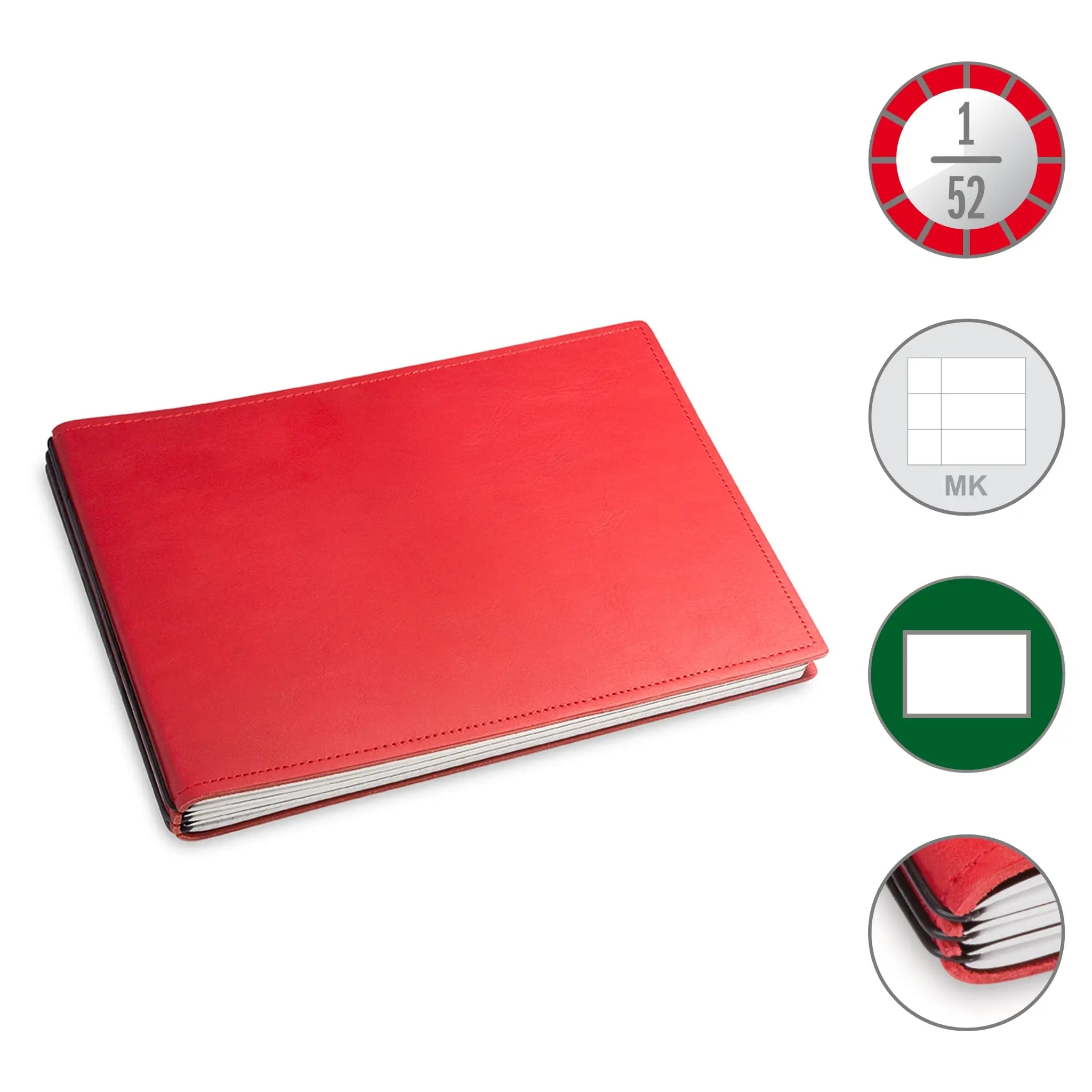 A5+ Quer Terminplaner 2026