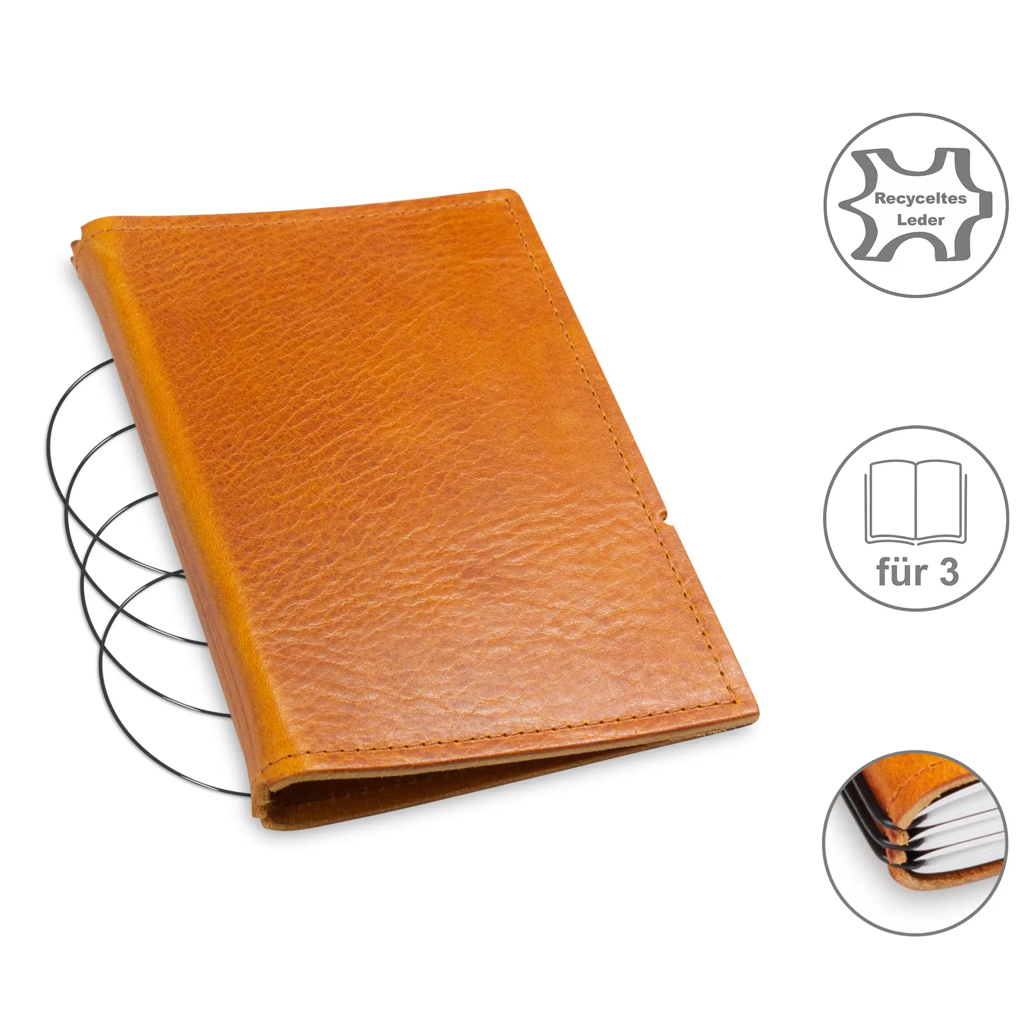 A6 Hüllen für 1-3 Hefte