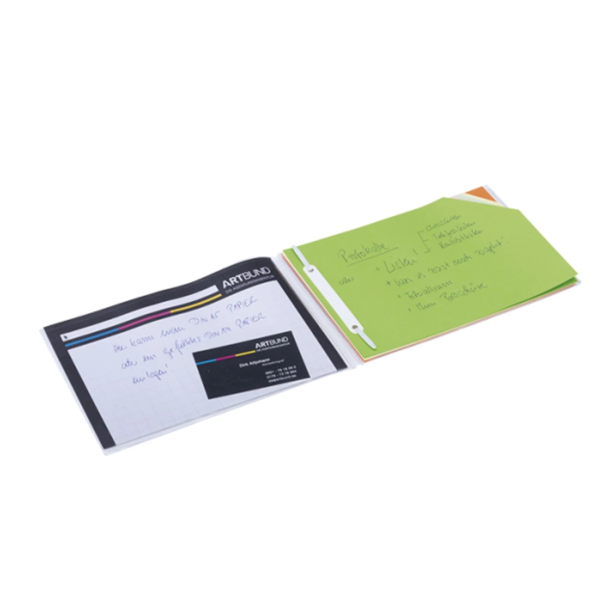 Doppeltasche / Schnellhefter A5+ Quer