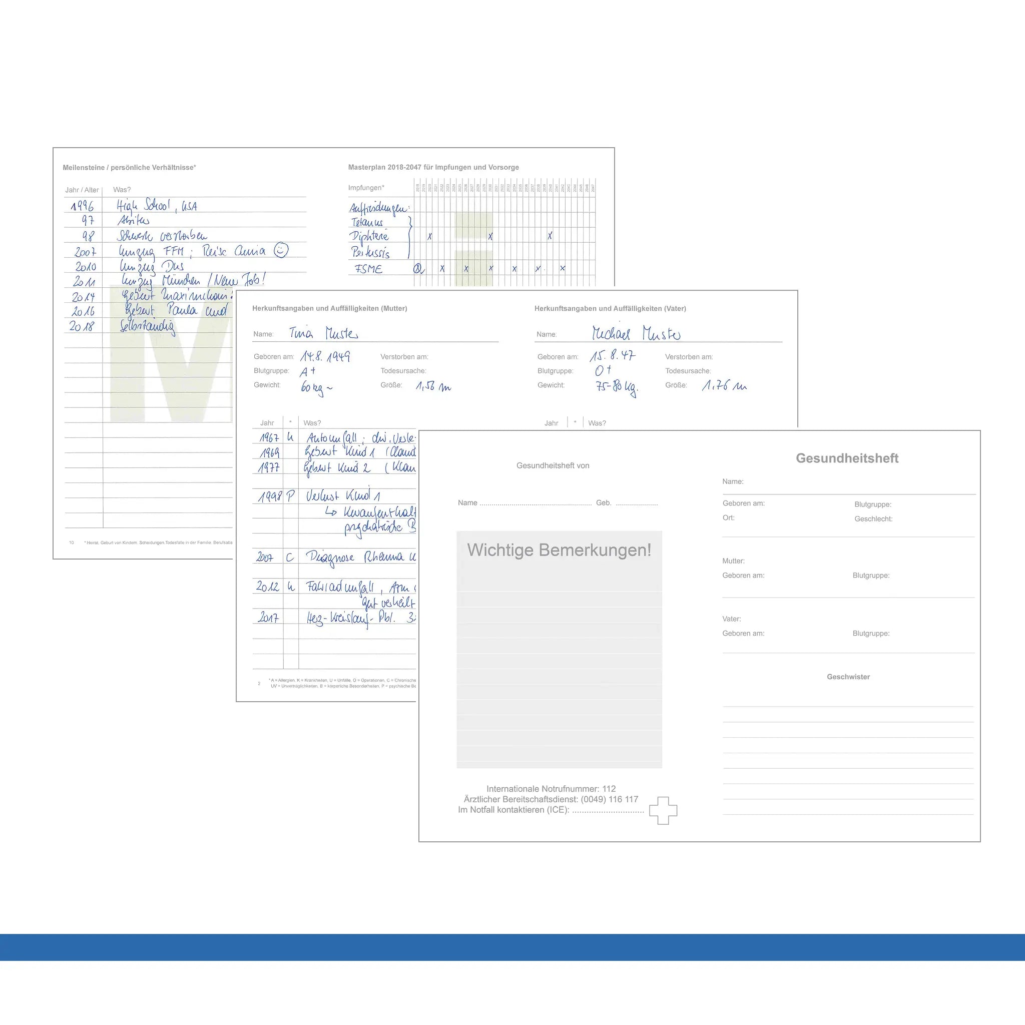 A5 Einlagen - weitere Hefte